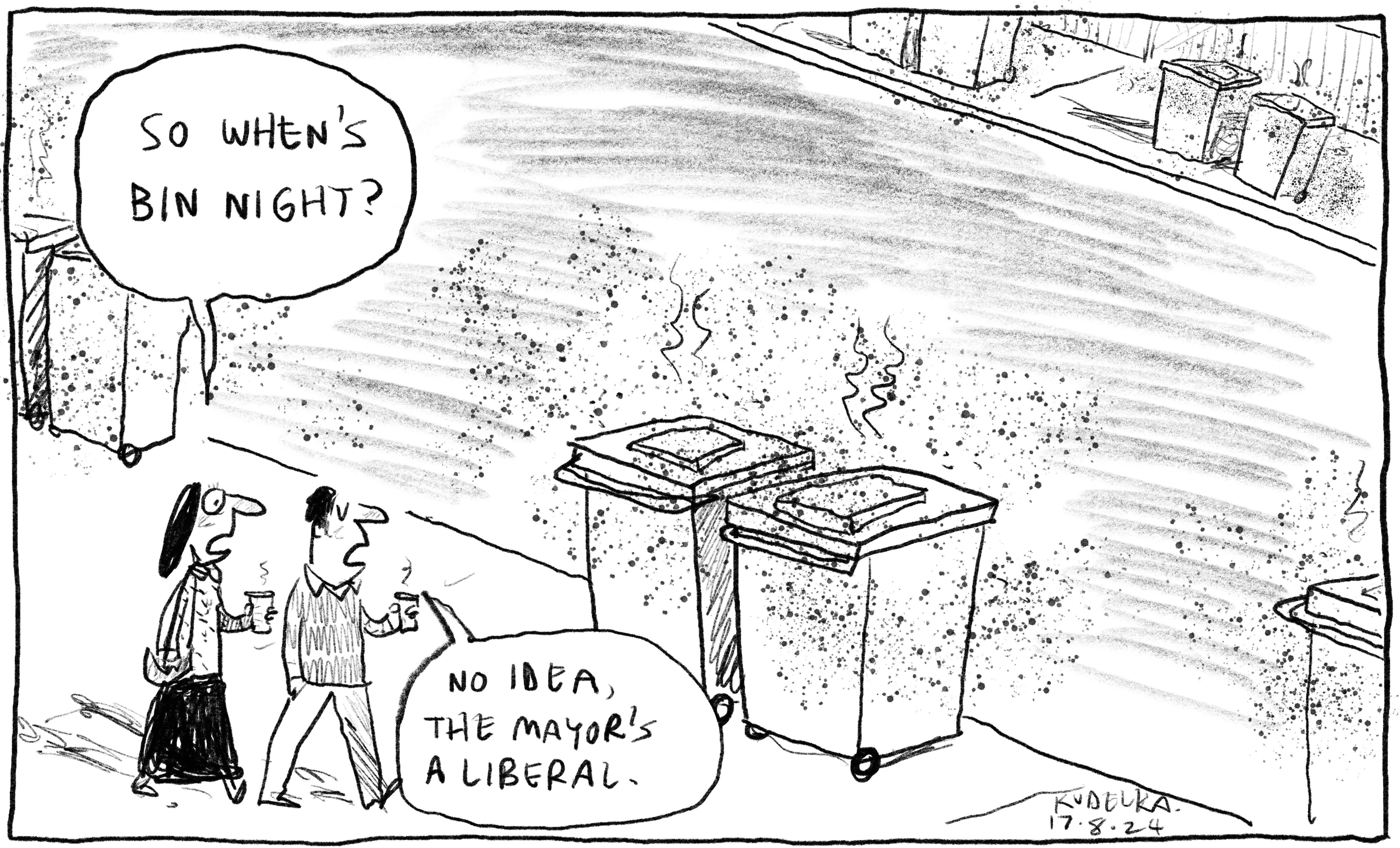 Jon Kudelka cartoon, August 17, 2024