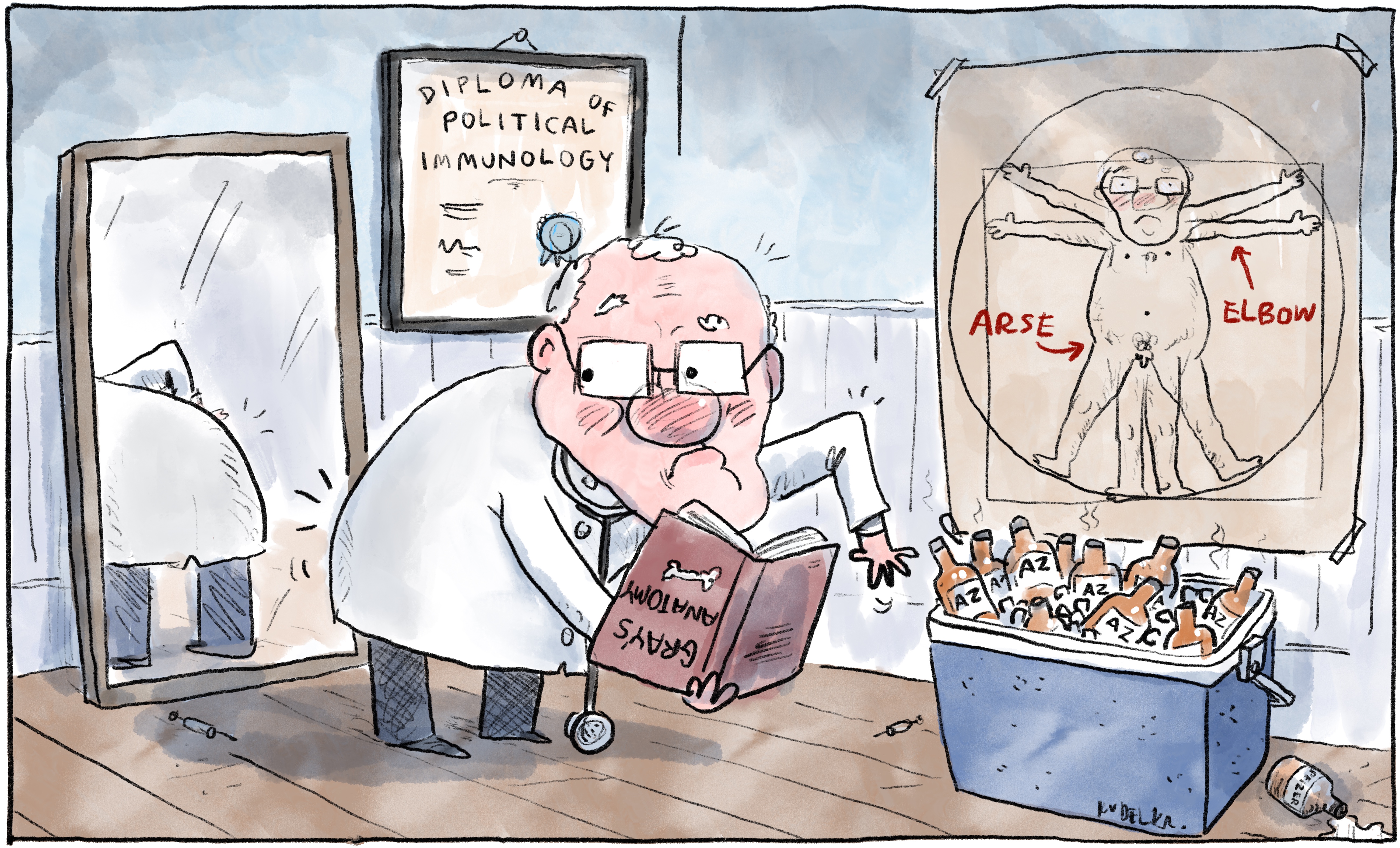 Jon Kudelka cartoon, July 3, 2021
