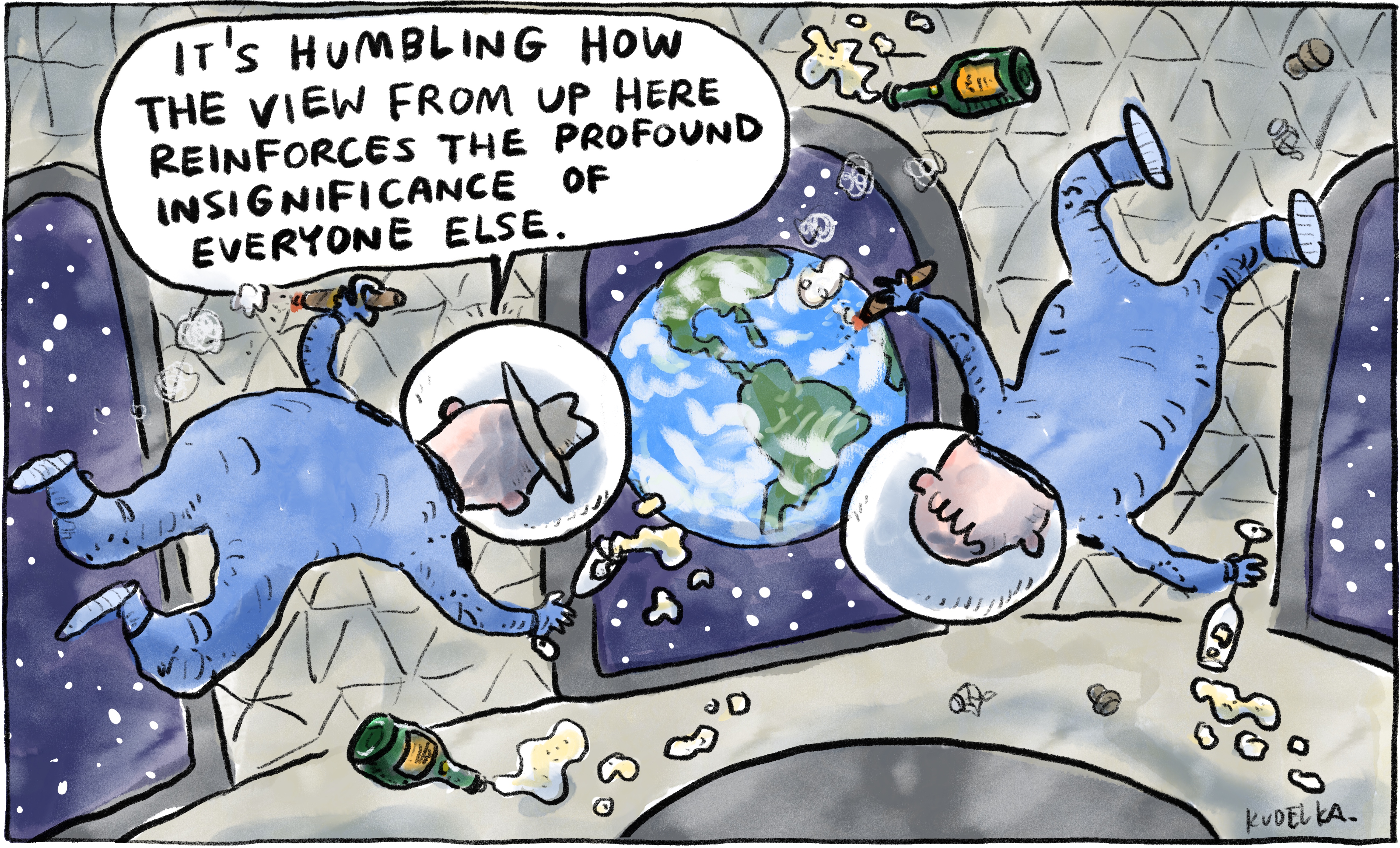 Jon Kudelka cartoon, July 24, 2021