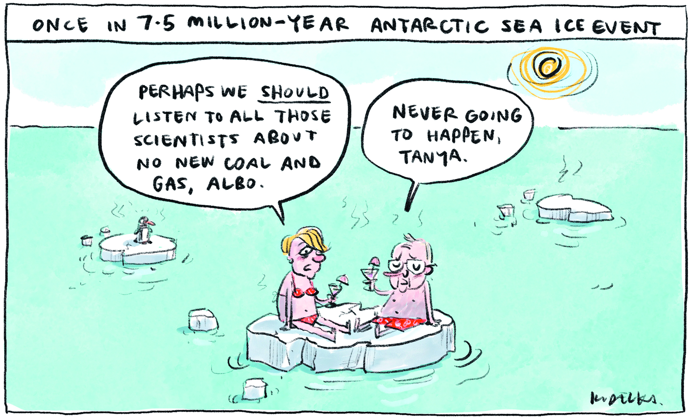 Jon Kudelka cartoon, July 29, 2023