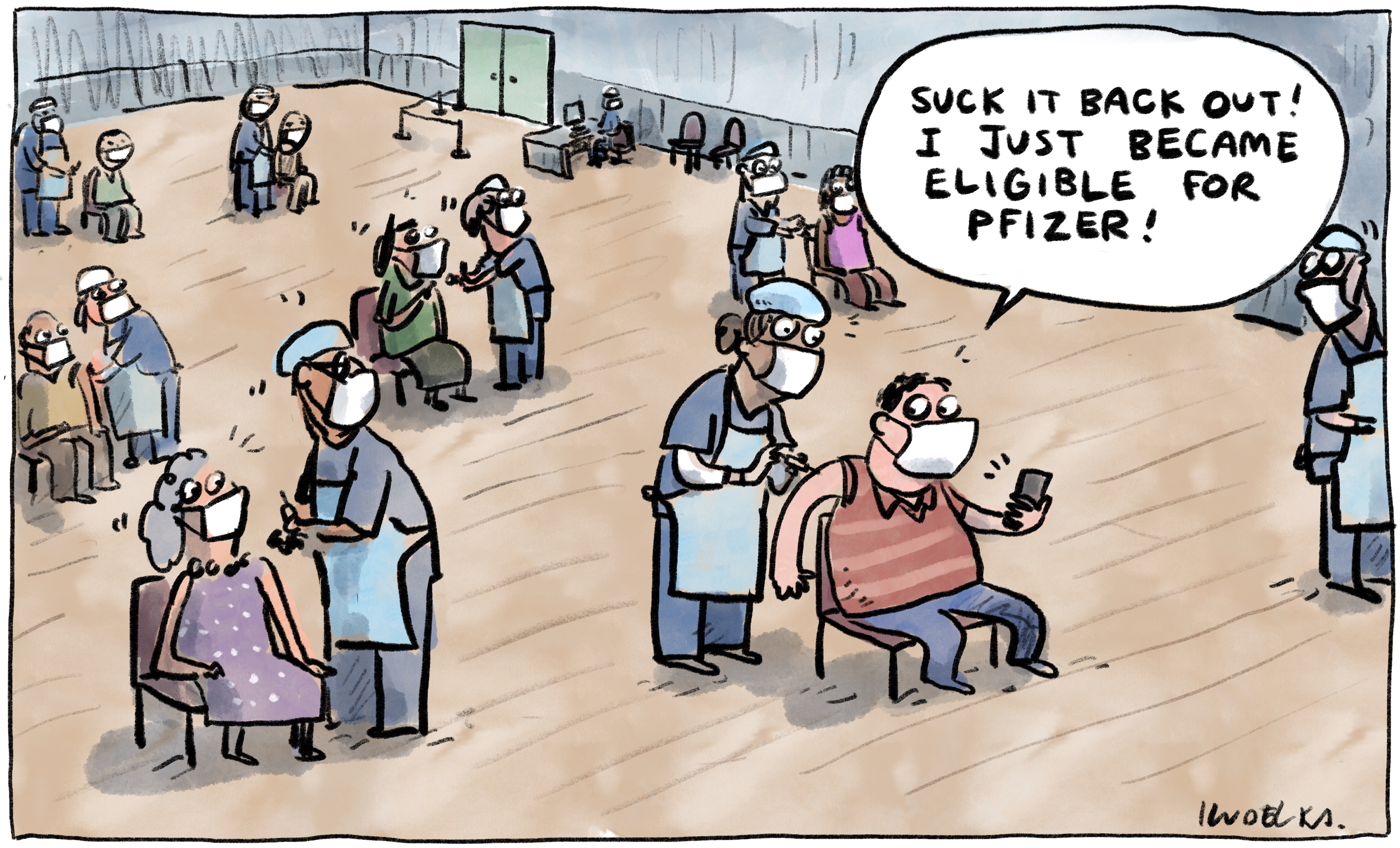Jon Kudelka cartoon, June 19, 2021