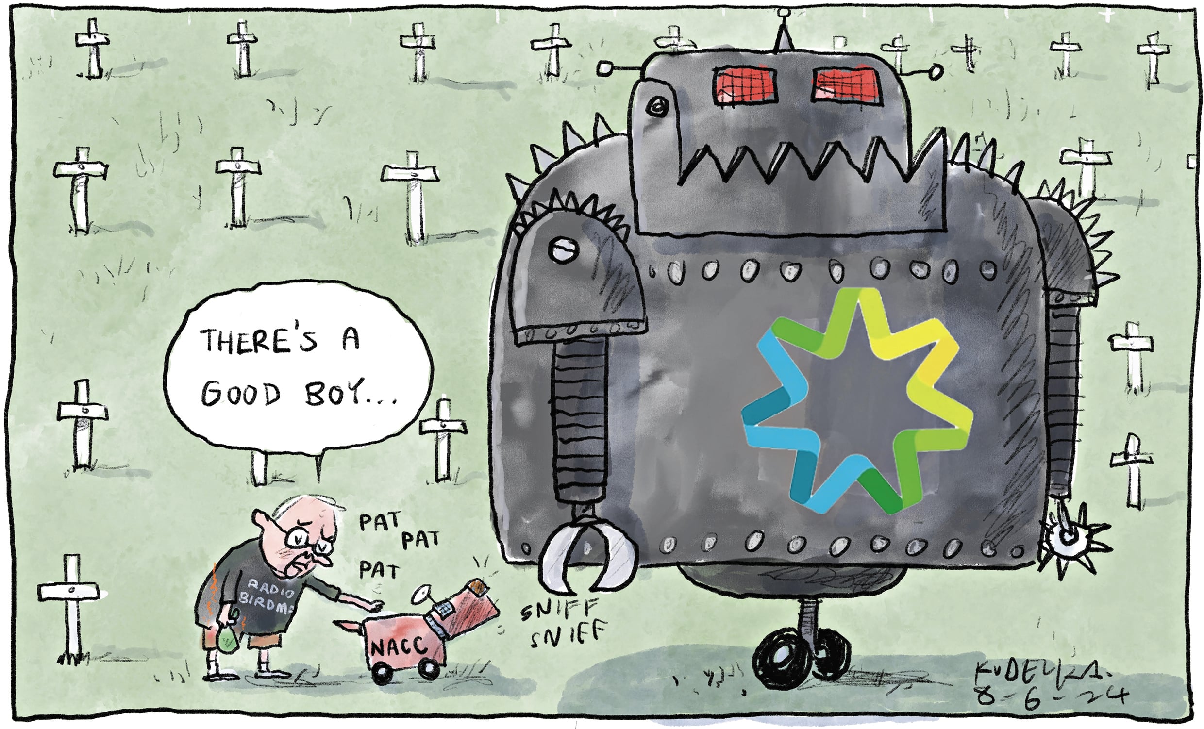 Jon Kudelka cartoon, June 8, 2024