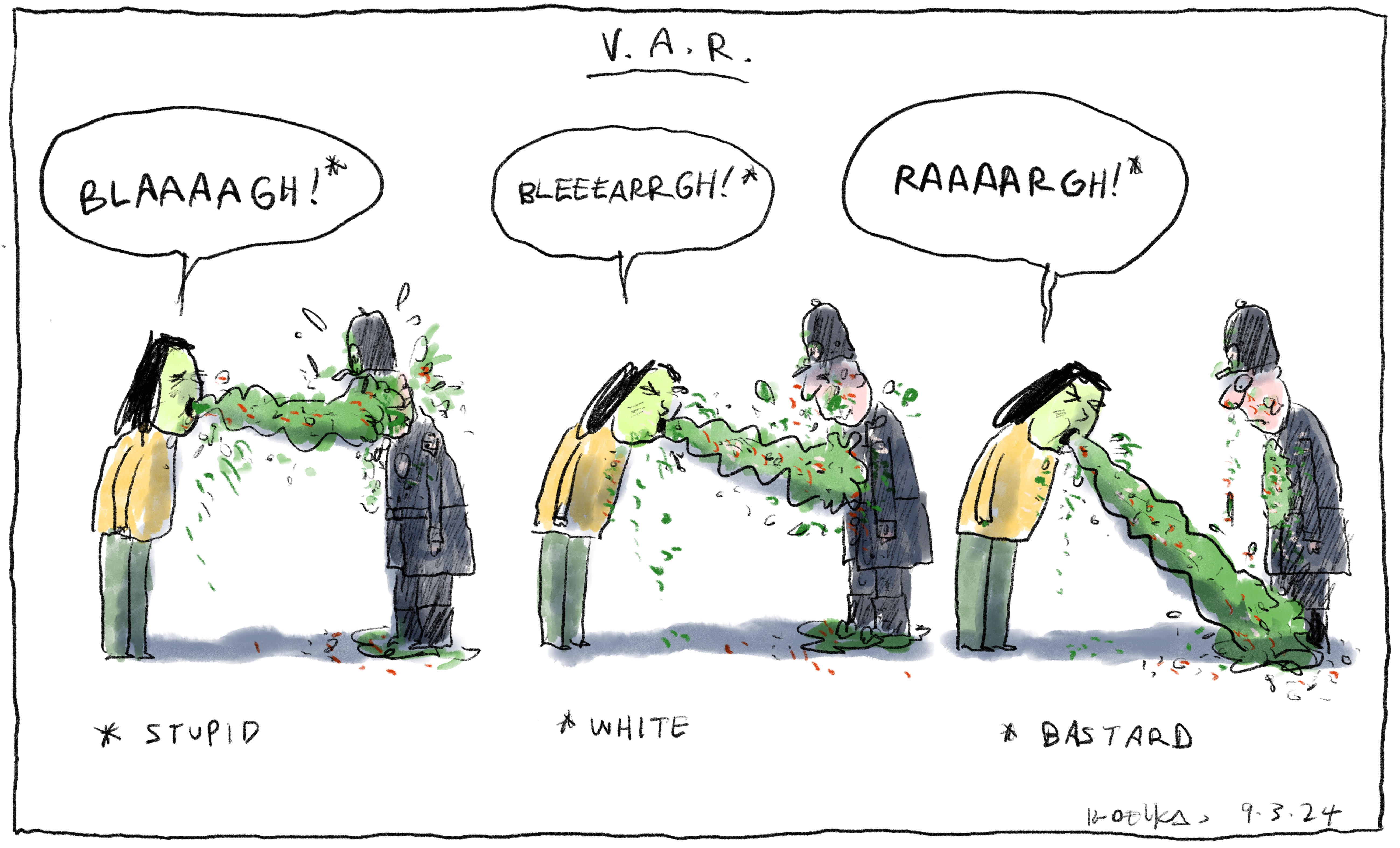 Jon Kudelka cartoon, March 9, 2024