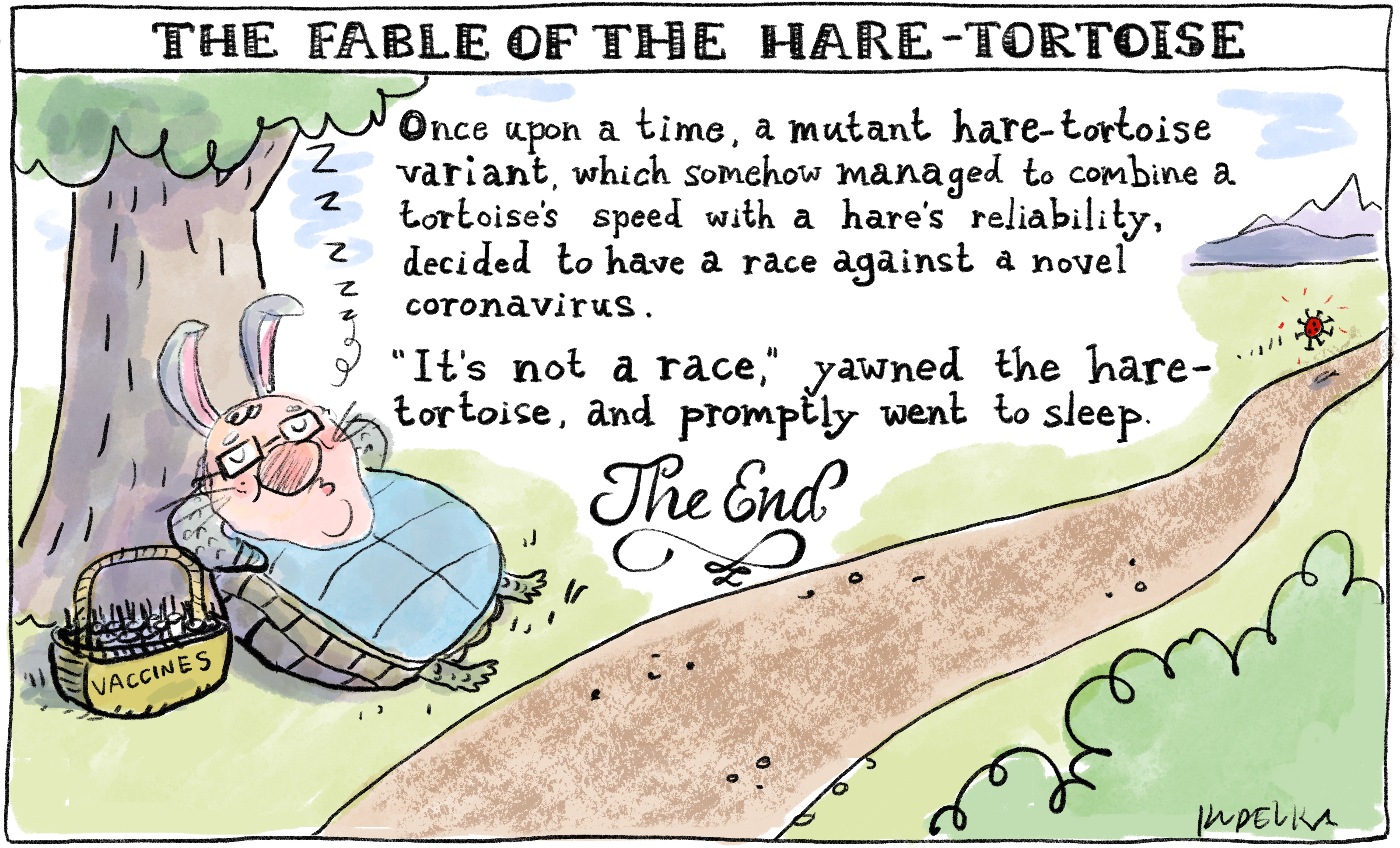 Jon Kudelka cartoon, May 29, 2021