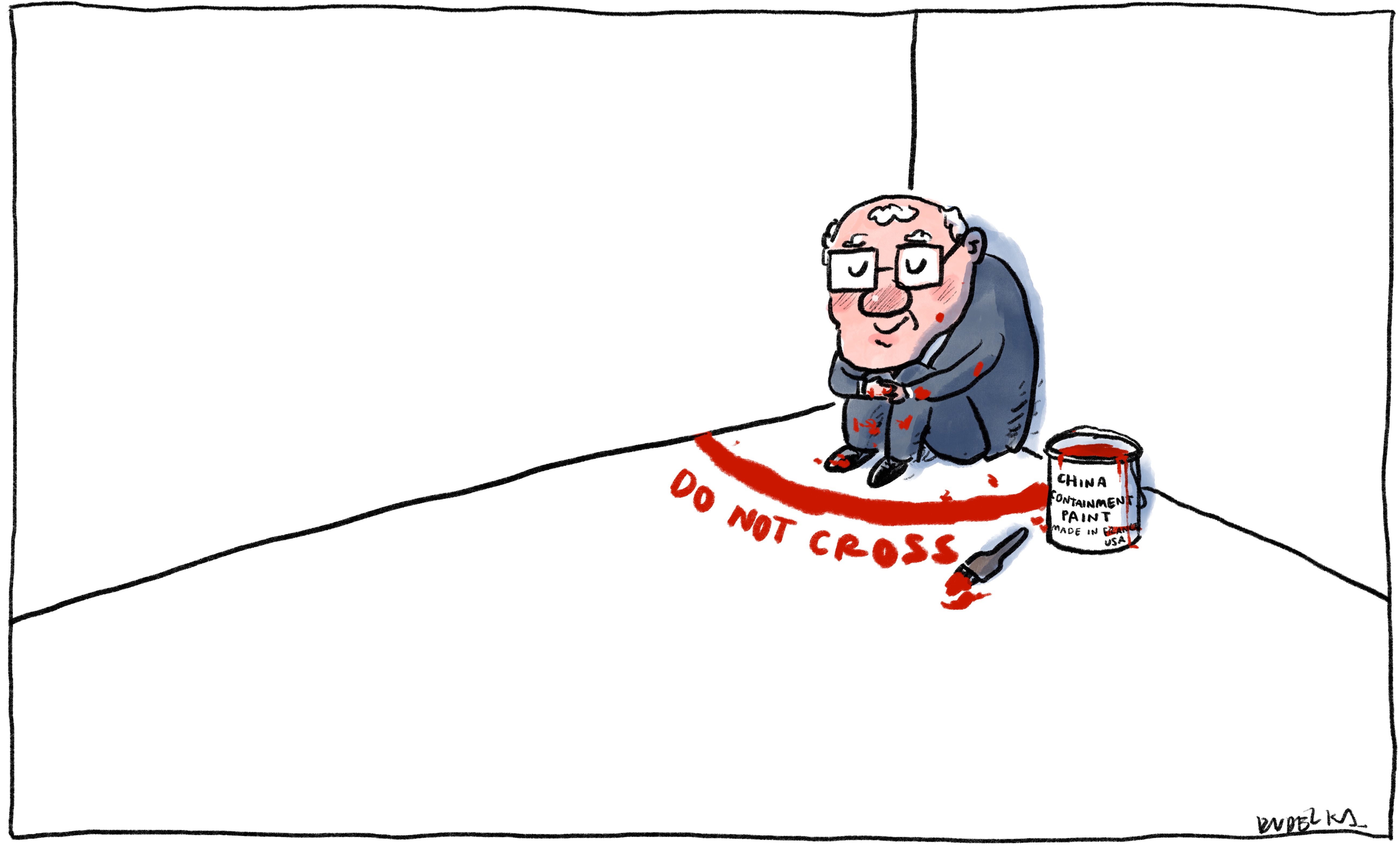 Jon Kudelka cartoon, April 30, 2022