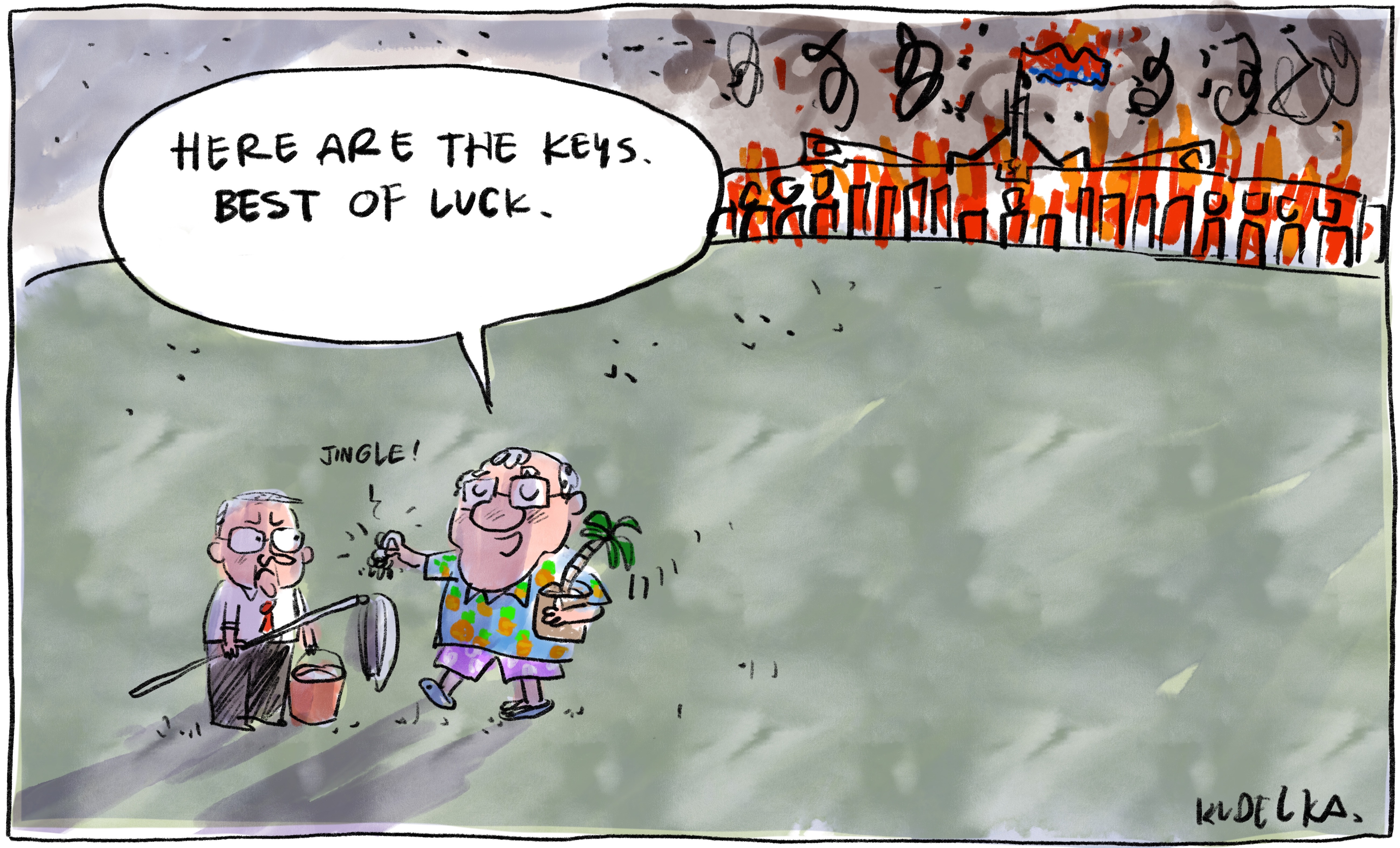 Jon Kudelka cartoon, June 11, 2022