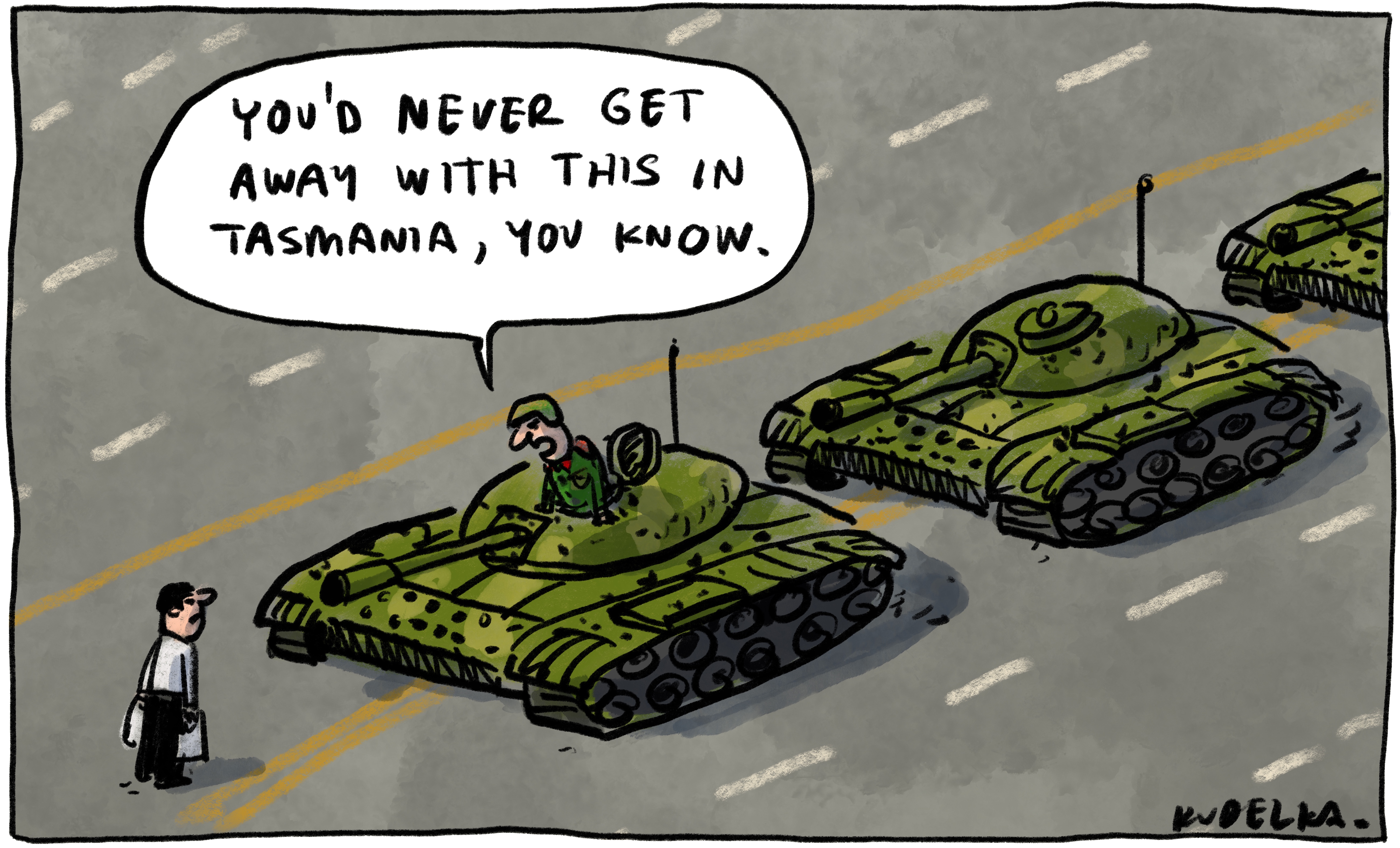 Jon Kudelka cartoon, June 25, 2022