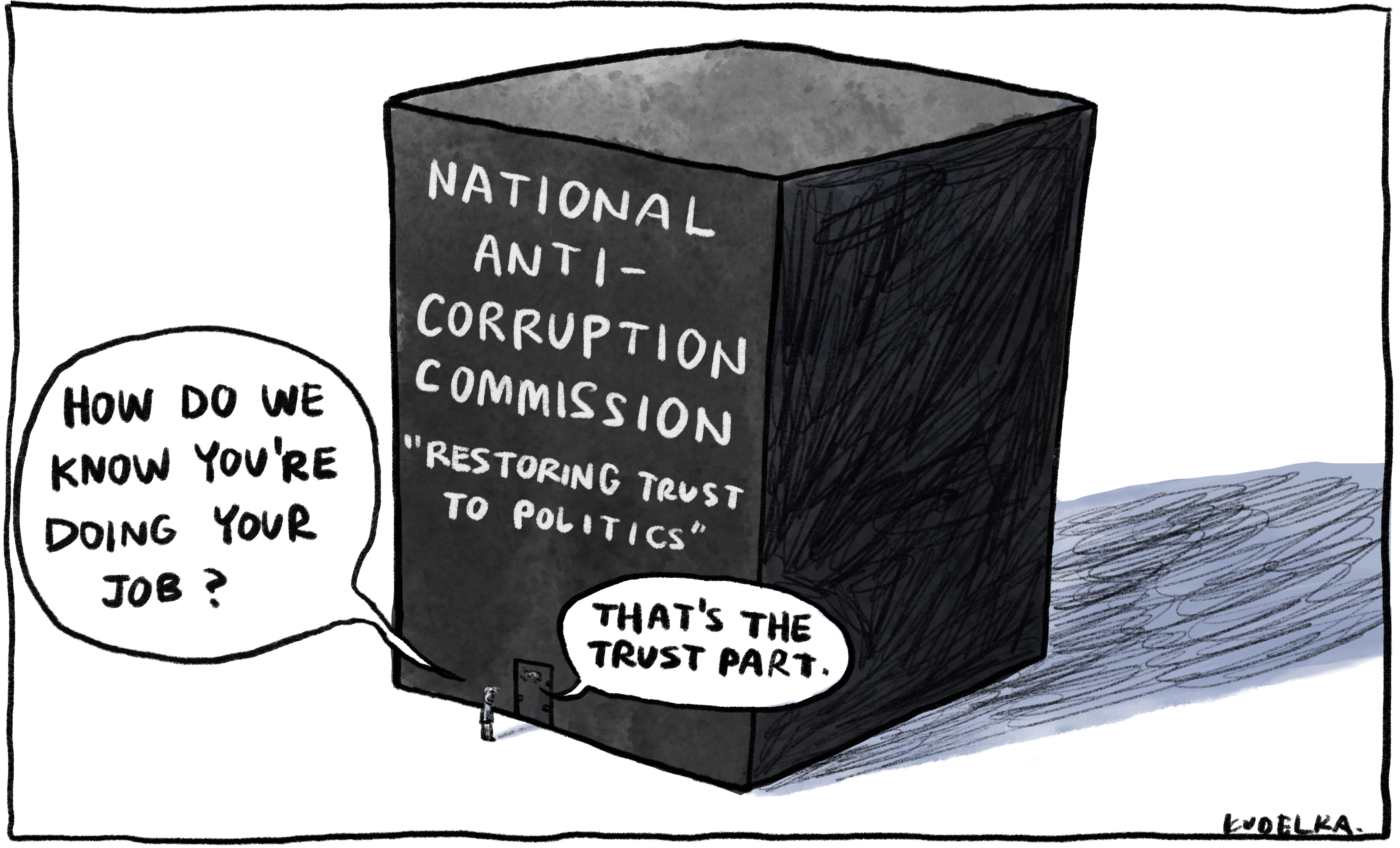 Jon Kudelka cartoon, November 26, 2022