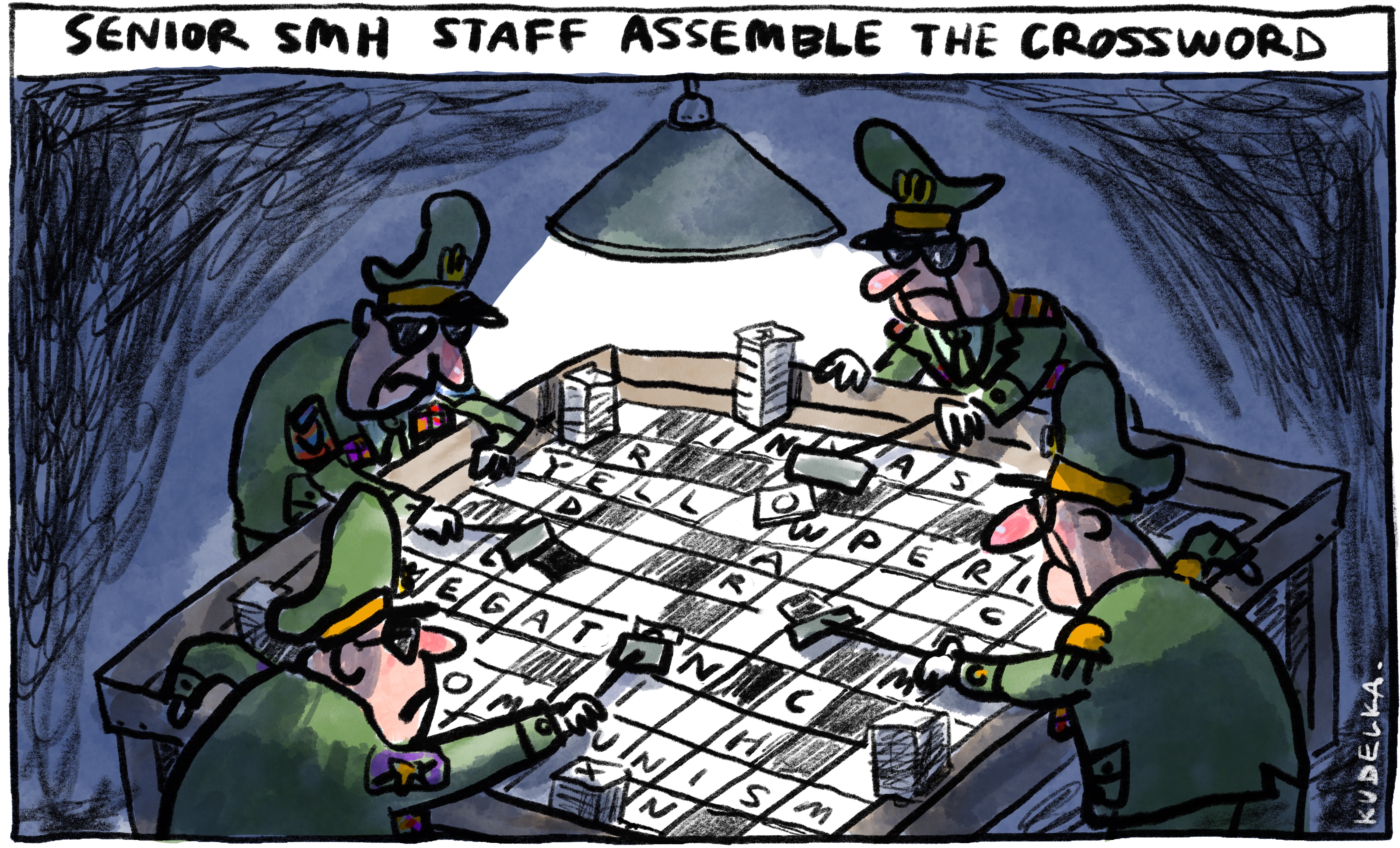 Jon Kudelka cartoon, March 11, 2023