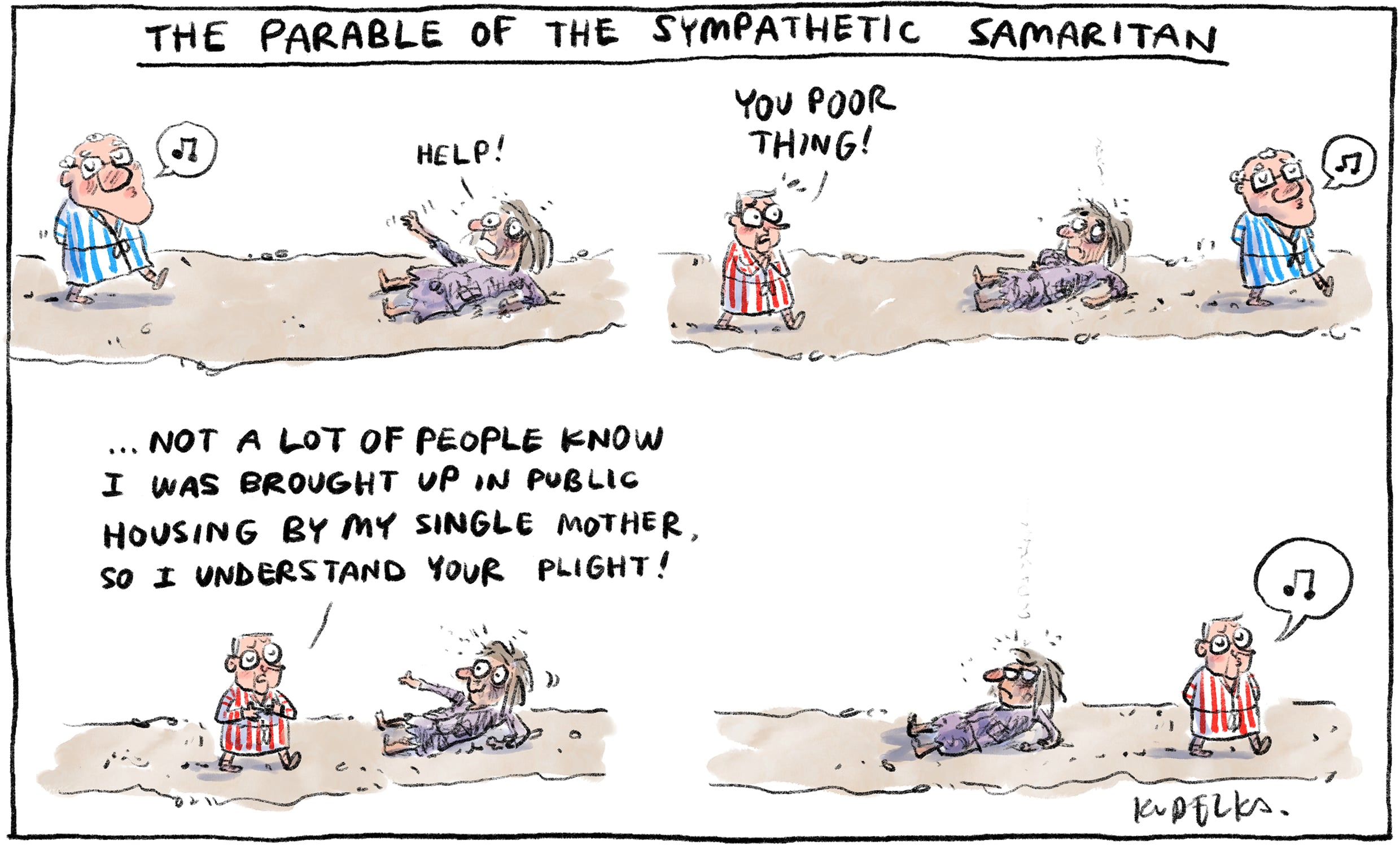 Jon Kudelka cartoon, April 22, 2023
