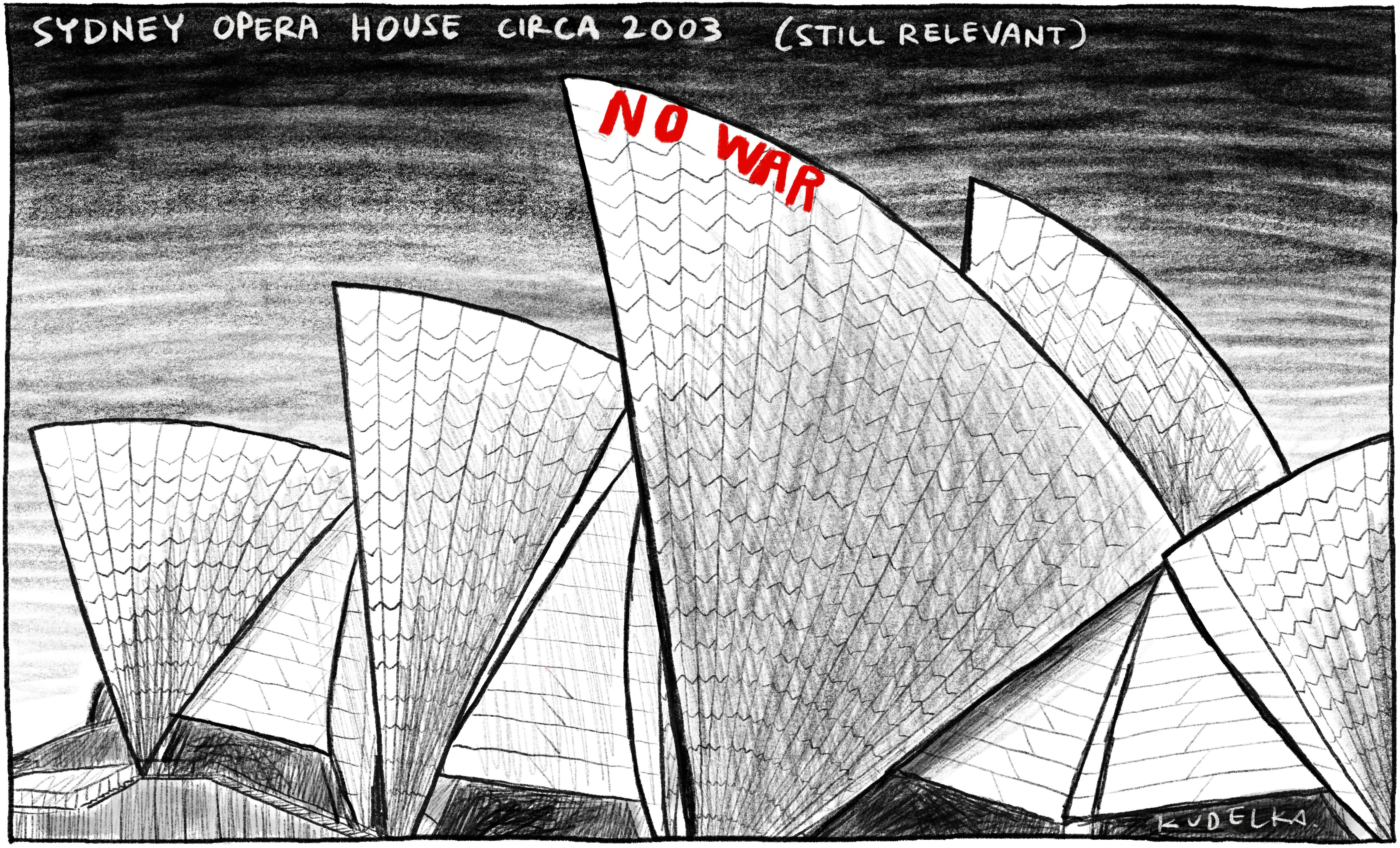 Jon Kudelka cartoon, October 21, 2023