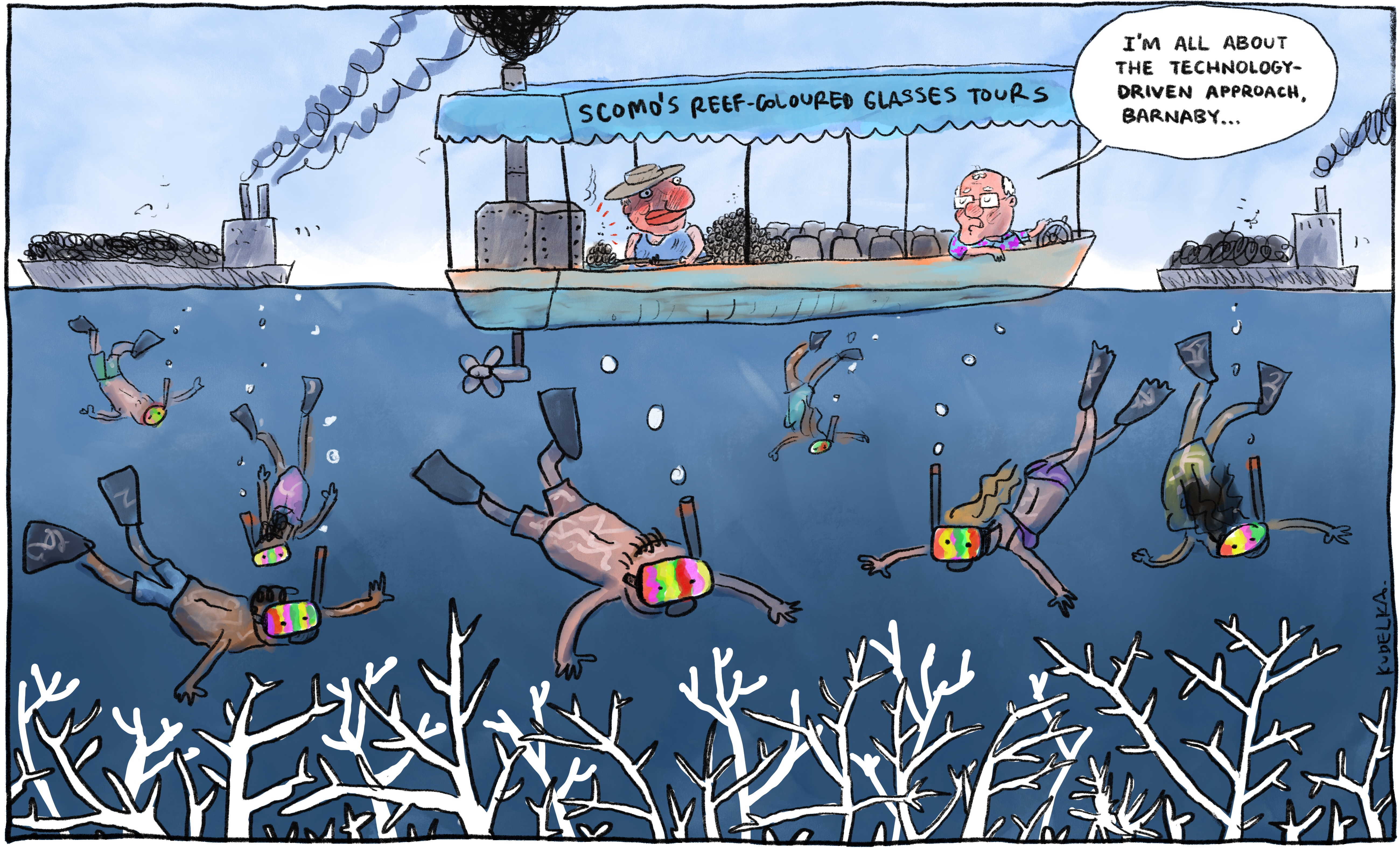Jon Kudelka cartoon, June 26, 2021