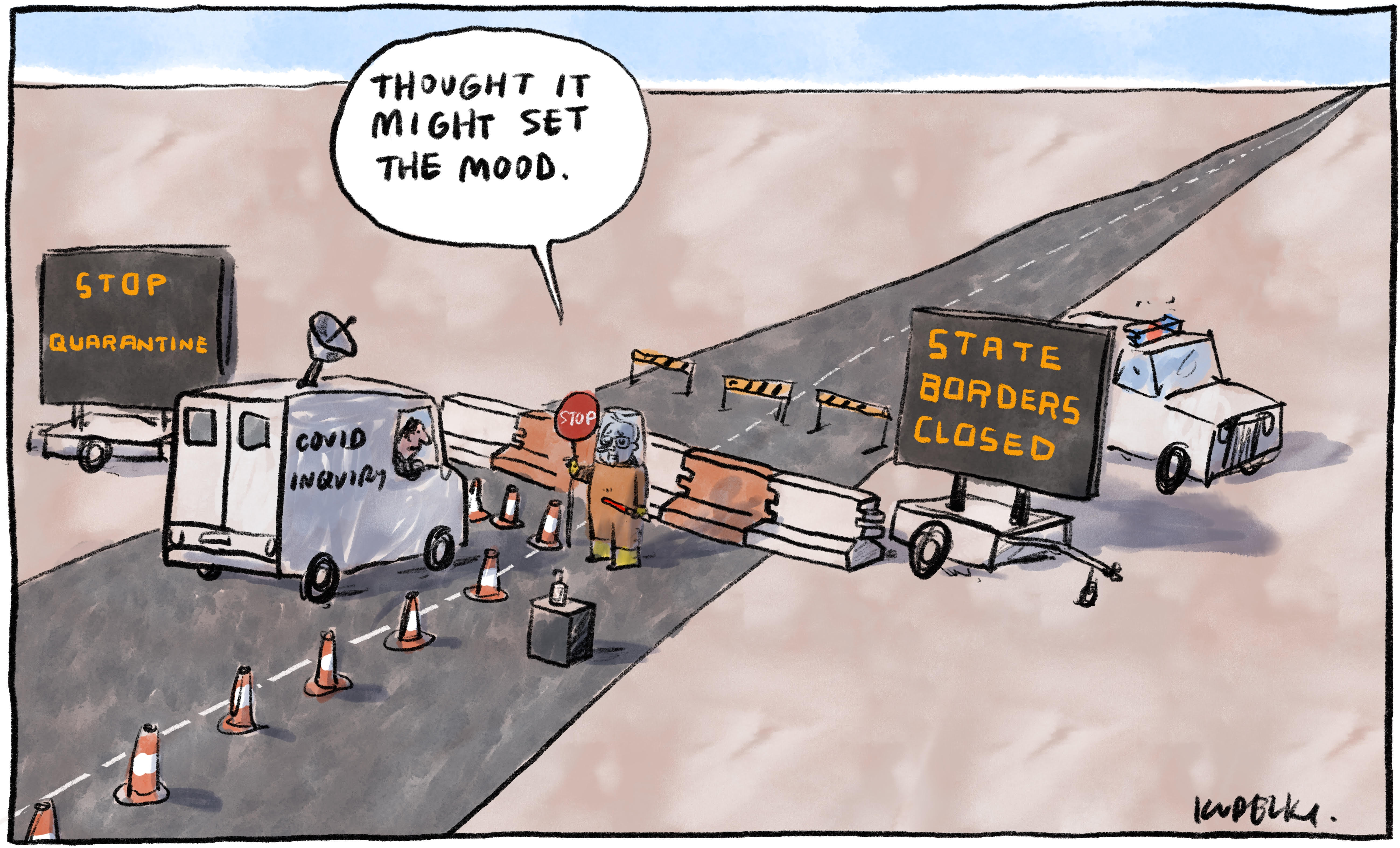 Jon Kudelka cartoon, September 23, 2023