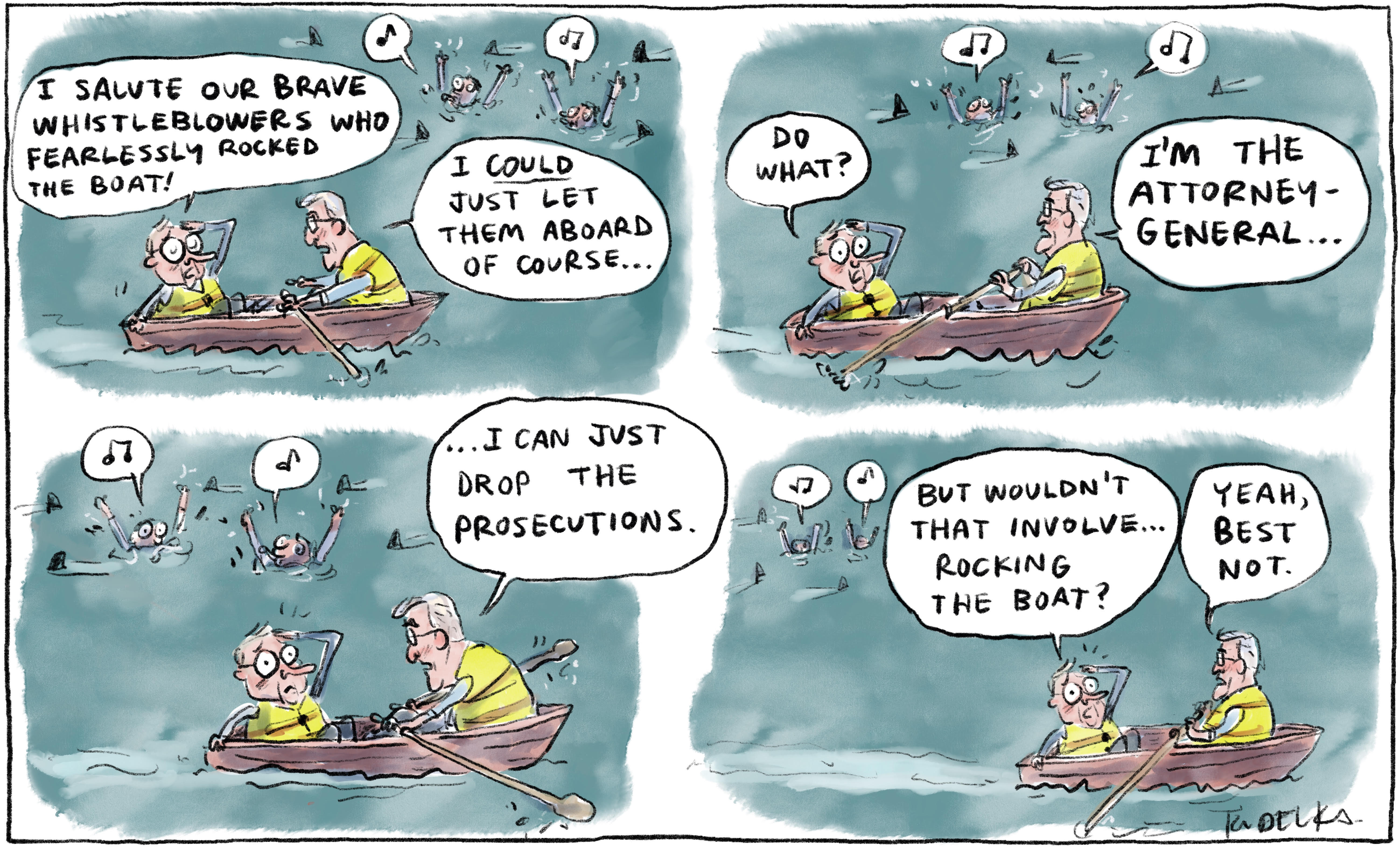 Jon Kudelka cartoon, September 9, 2023