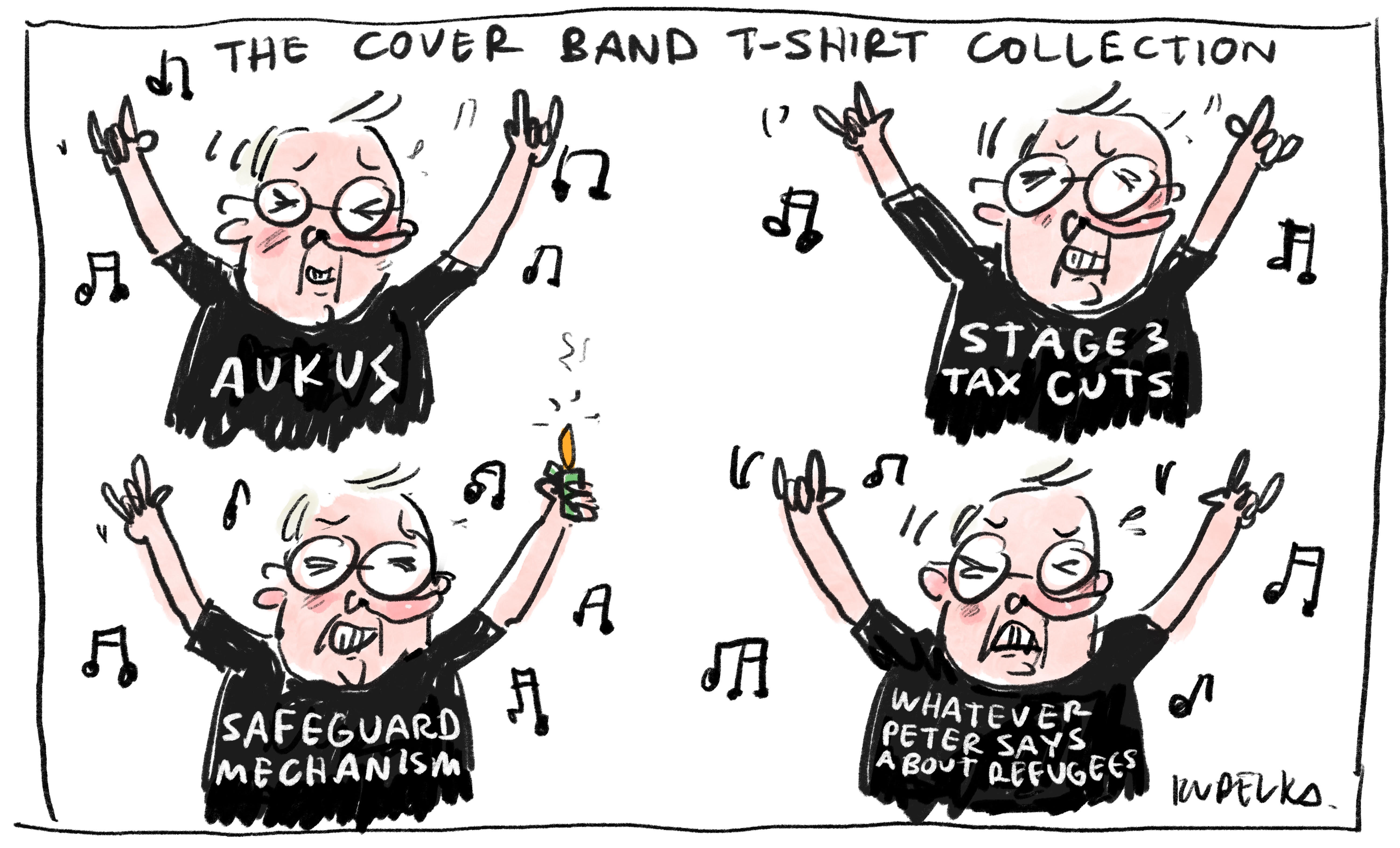 Jon Kudelka cartoon, December 2, 2023