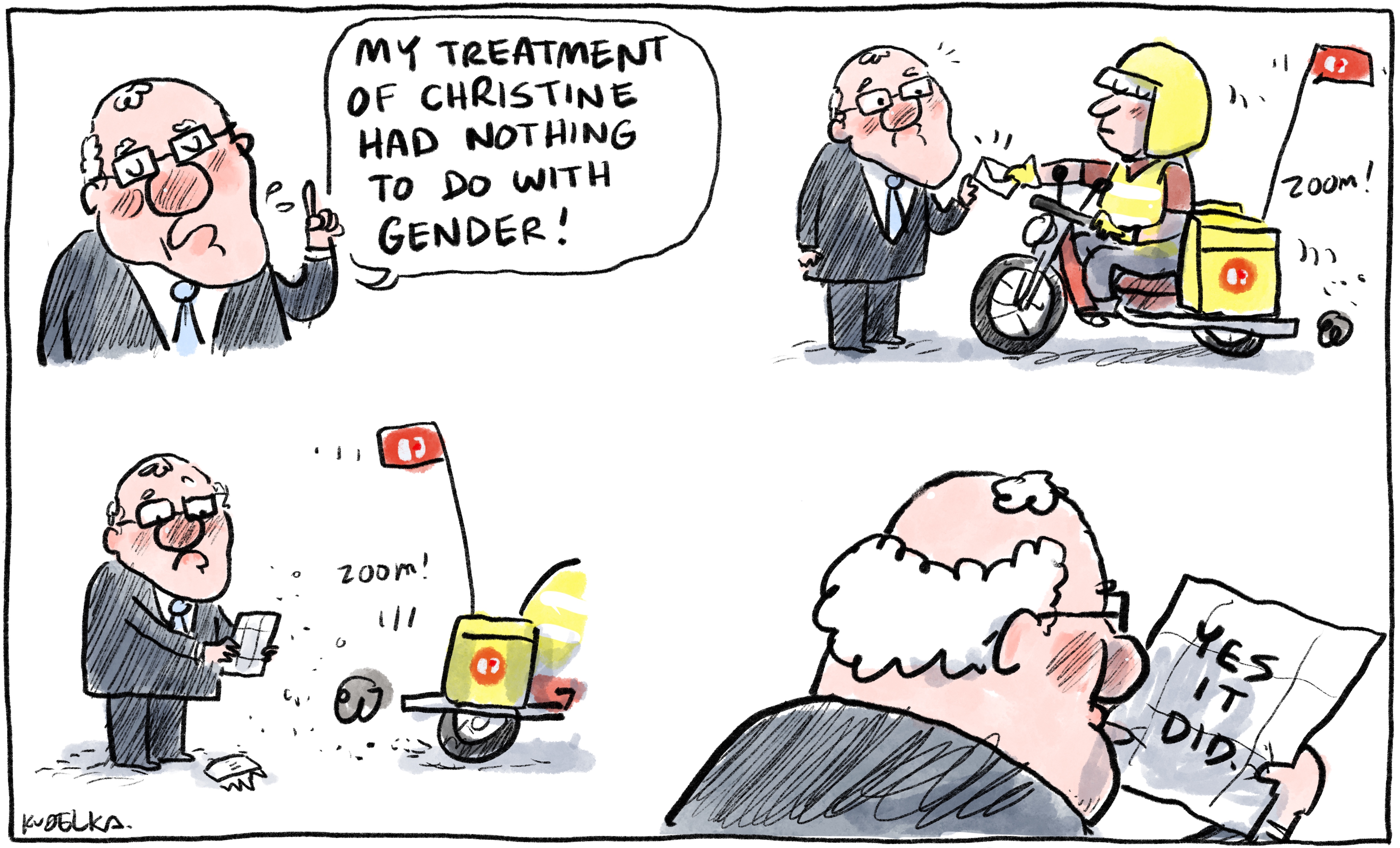 Jon Kudelka cartoon, April 17, 2021