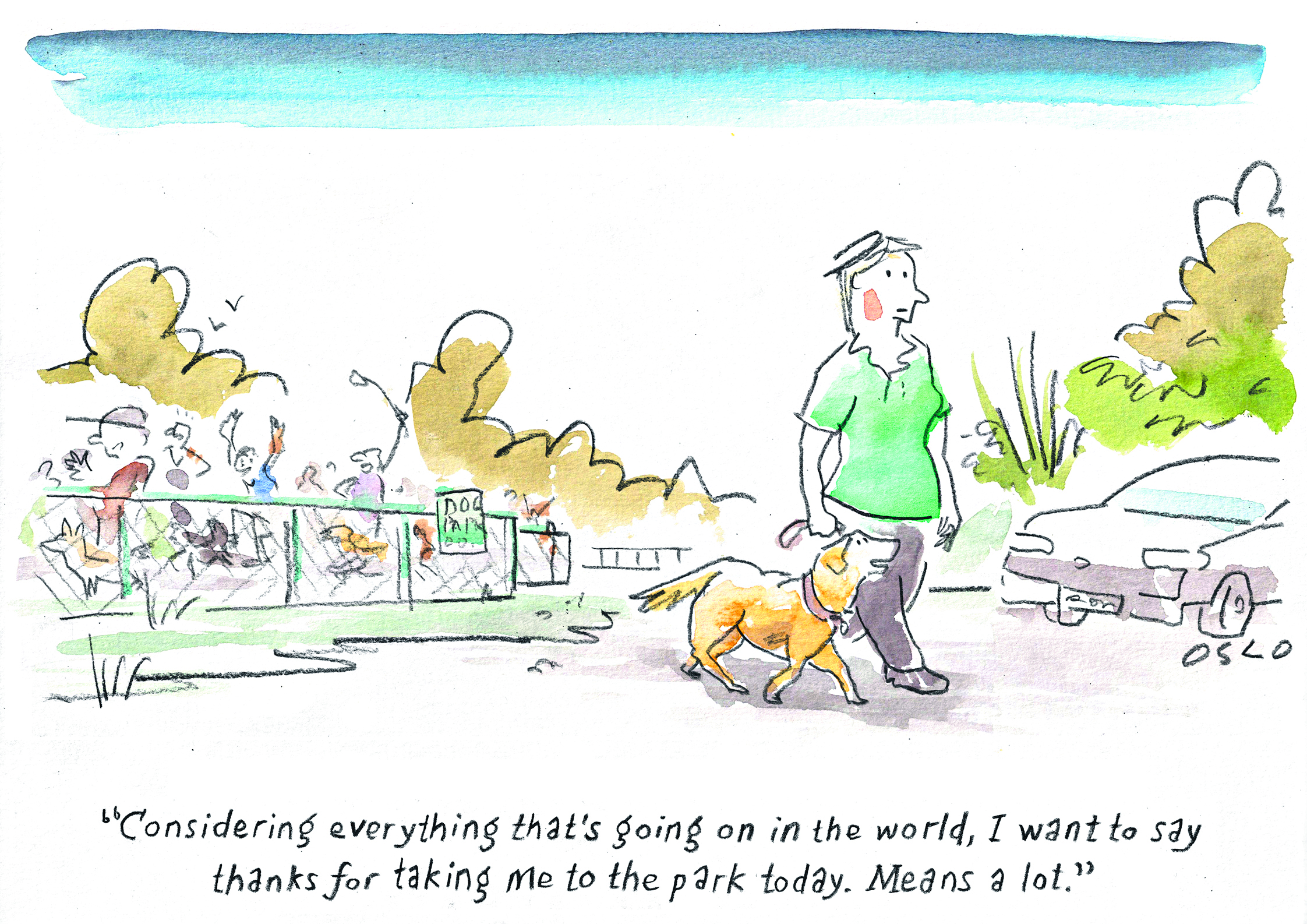 Oslo Davis cartoon, April 25, 2026