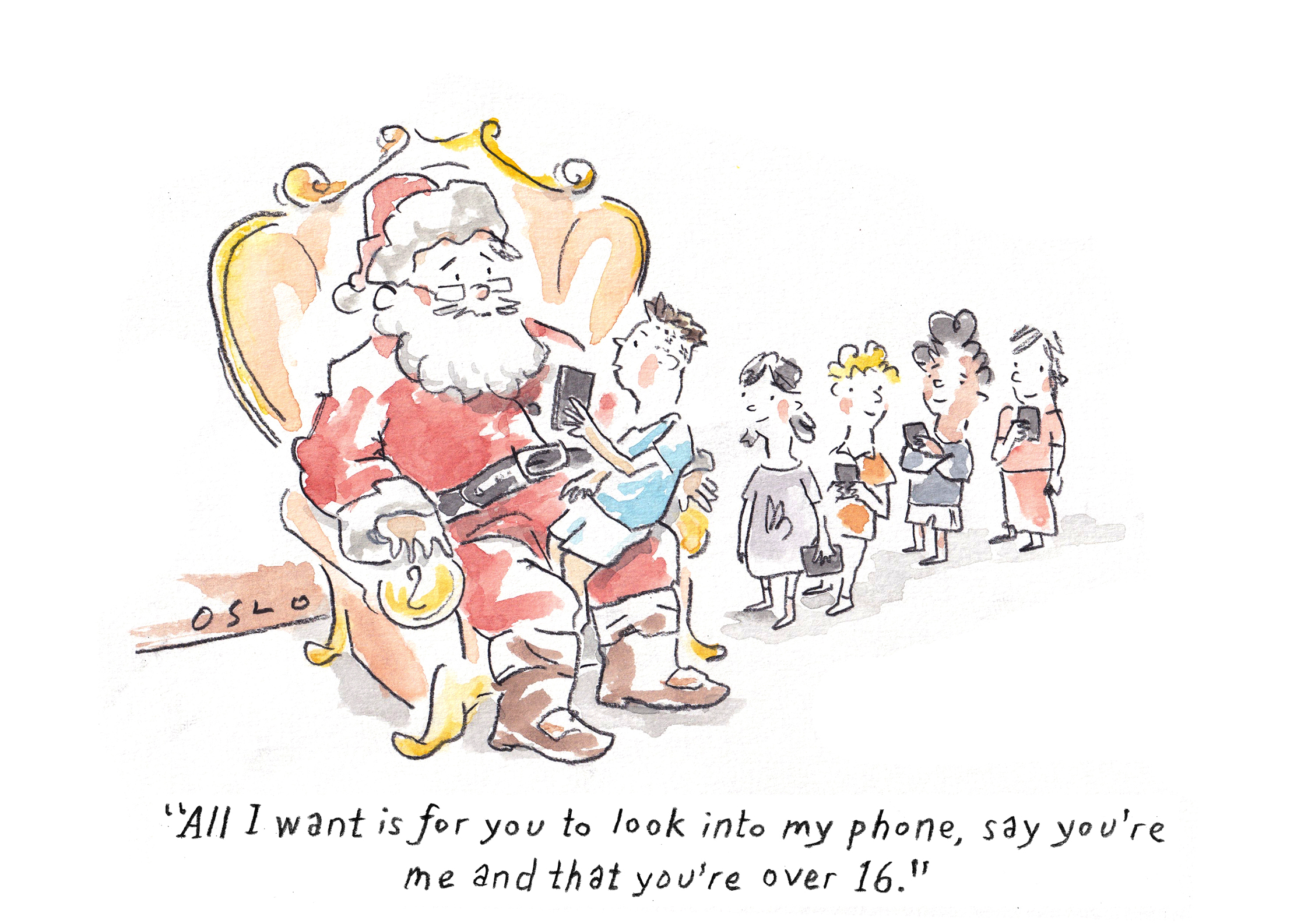 Oslo Davis cartoon, December 13, 2025