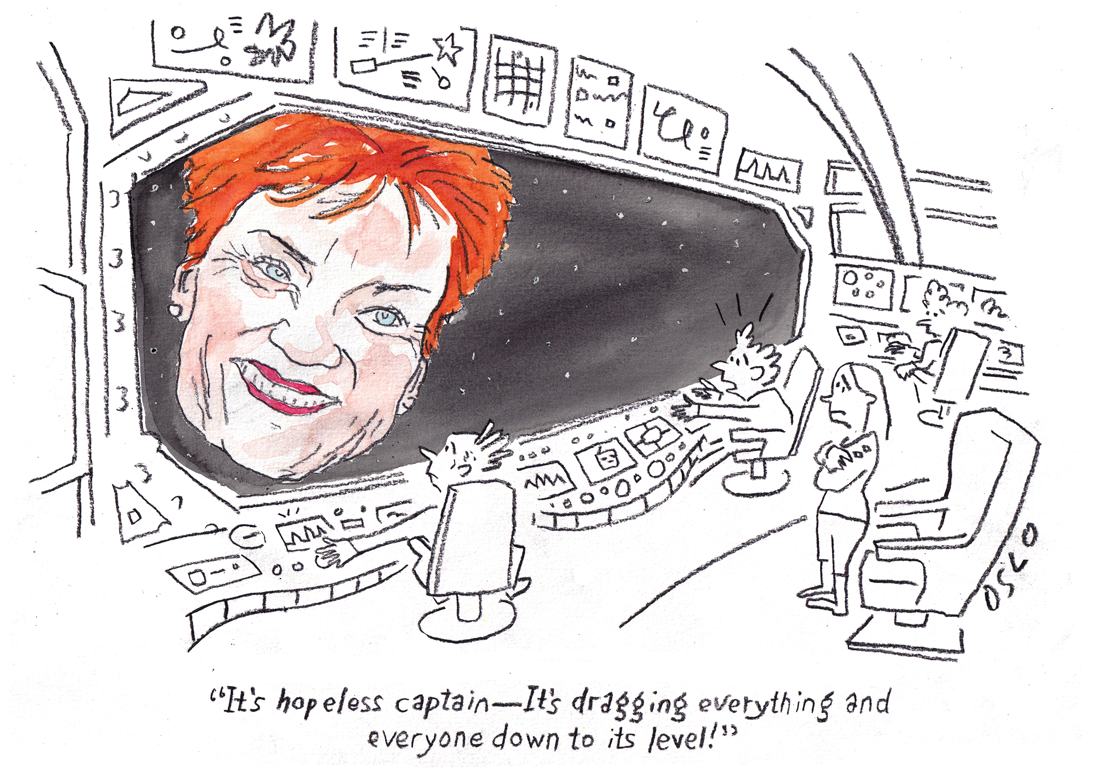 Oslo Davis cartoon, February 7, 2026