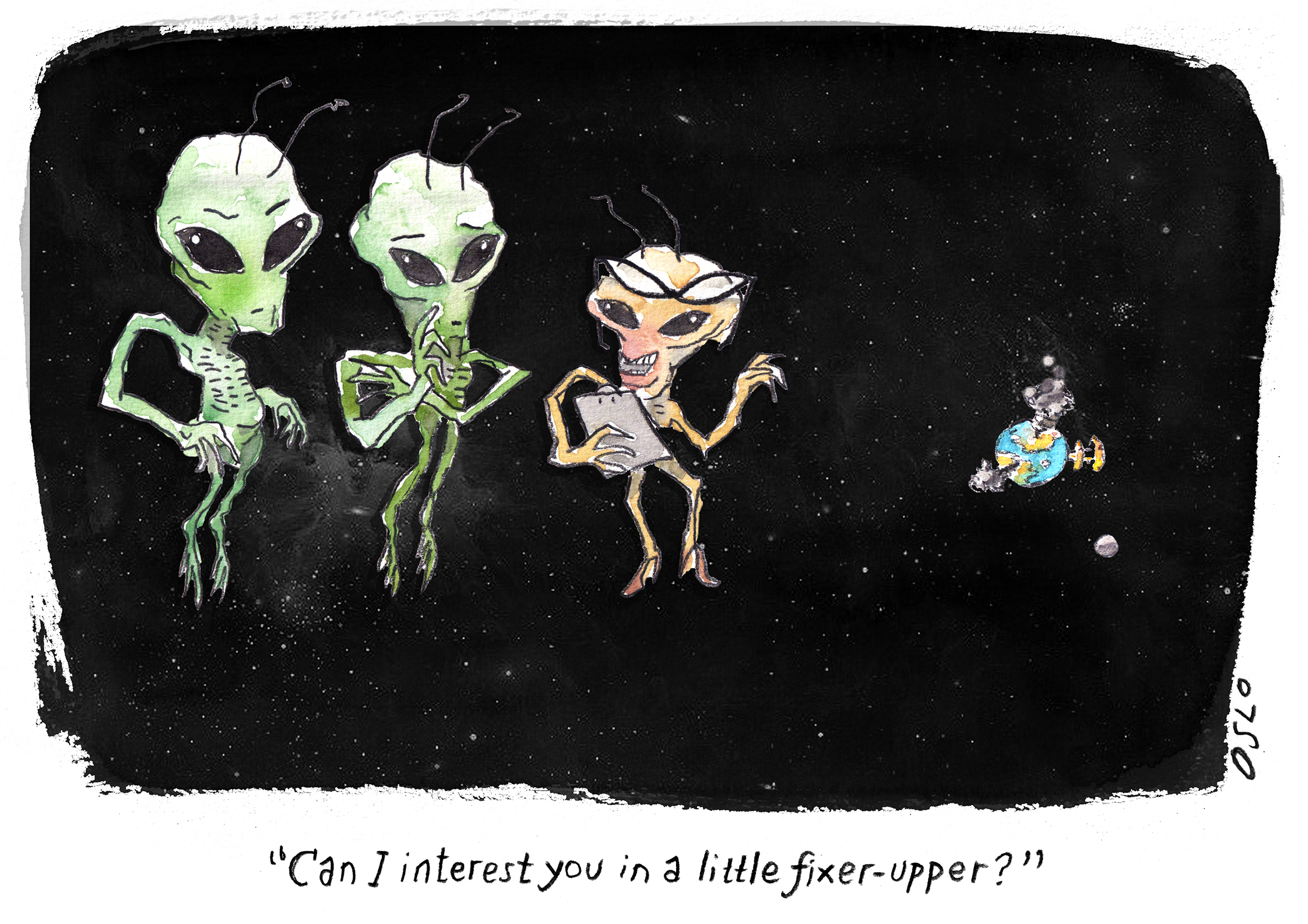 Oslo Davis cartoon, March 7, 2026