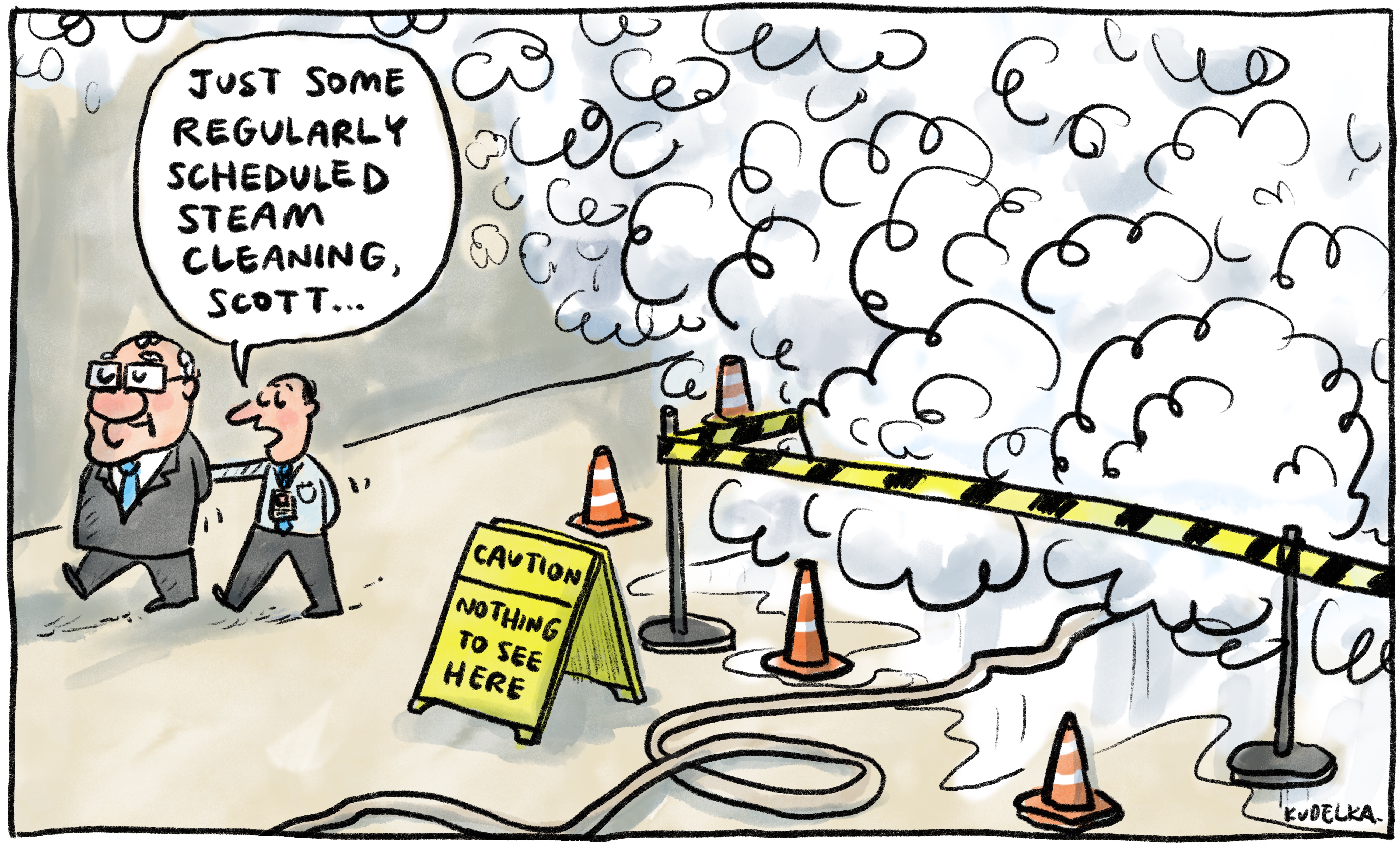 Jon Kudelka cartoon, February 20, 2021