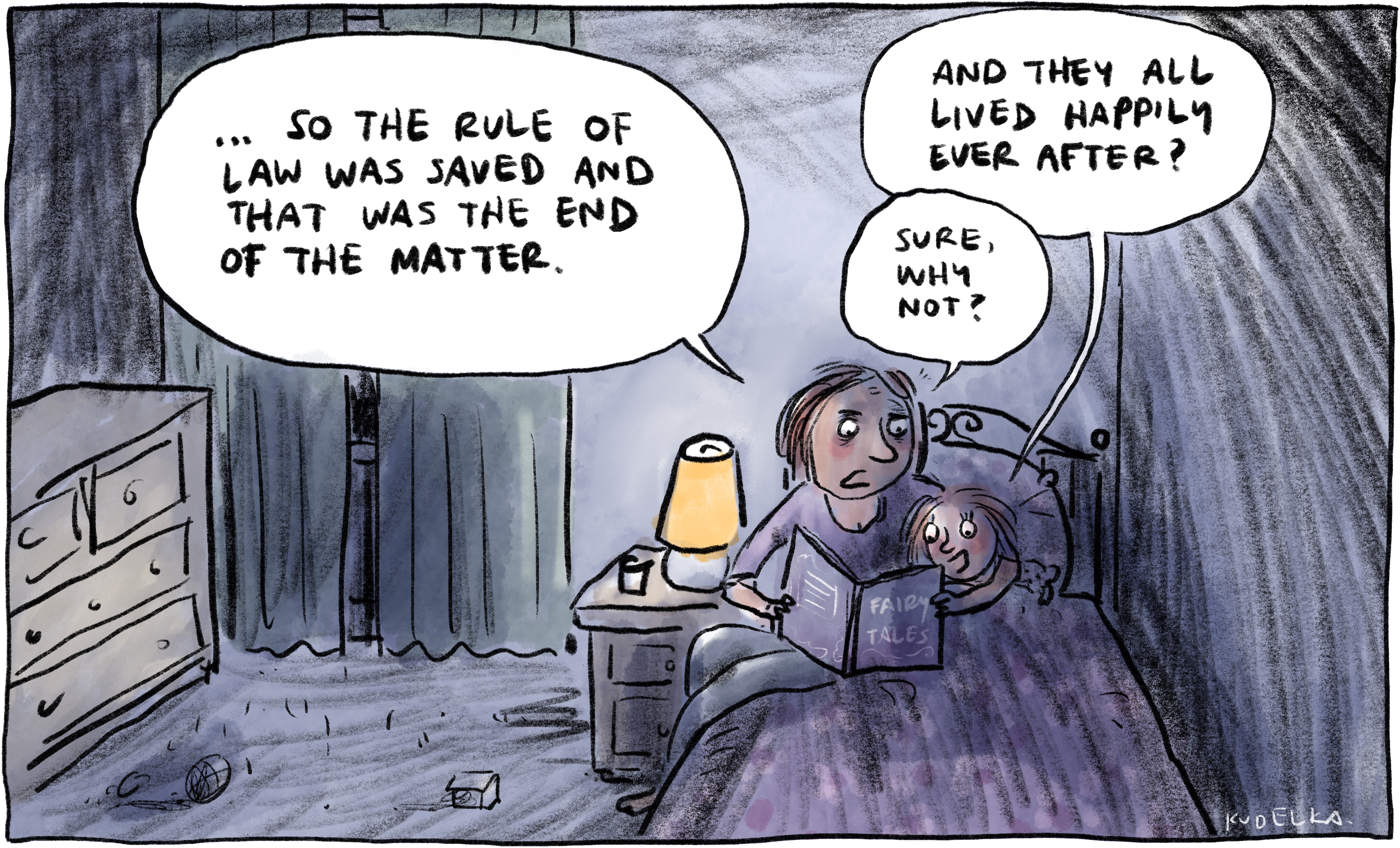 Jon Kudelka cartoon, March 6, 2021