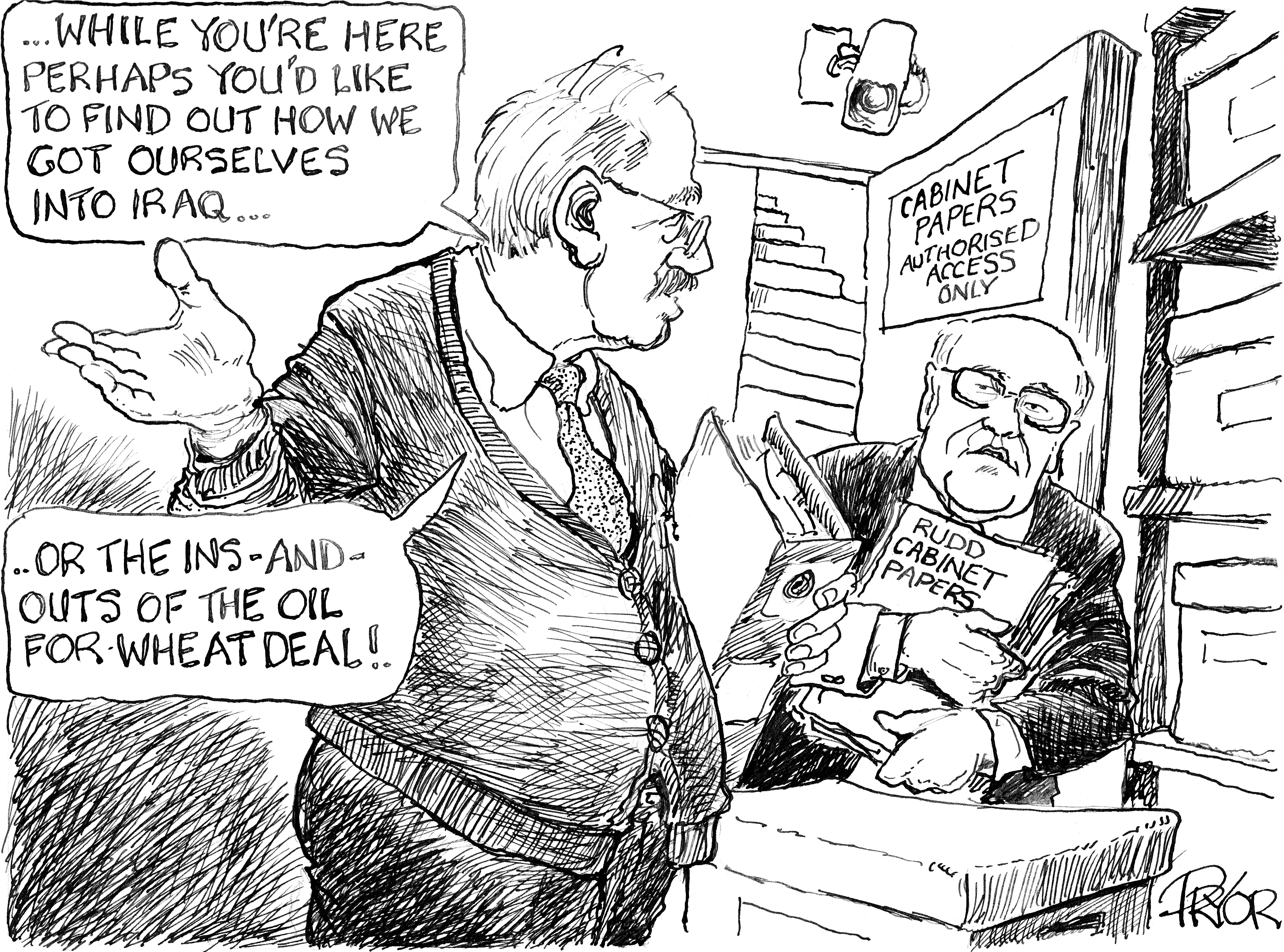 Geoff Pryor – Cartoon, March 8 2014