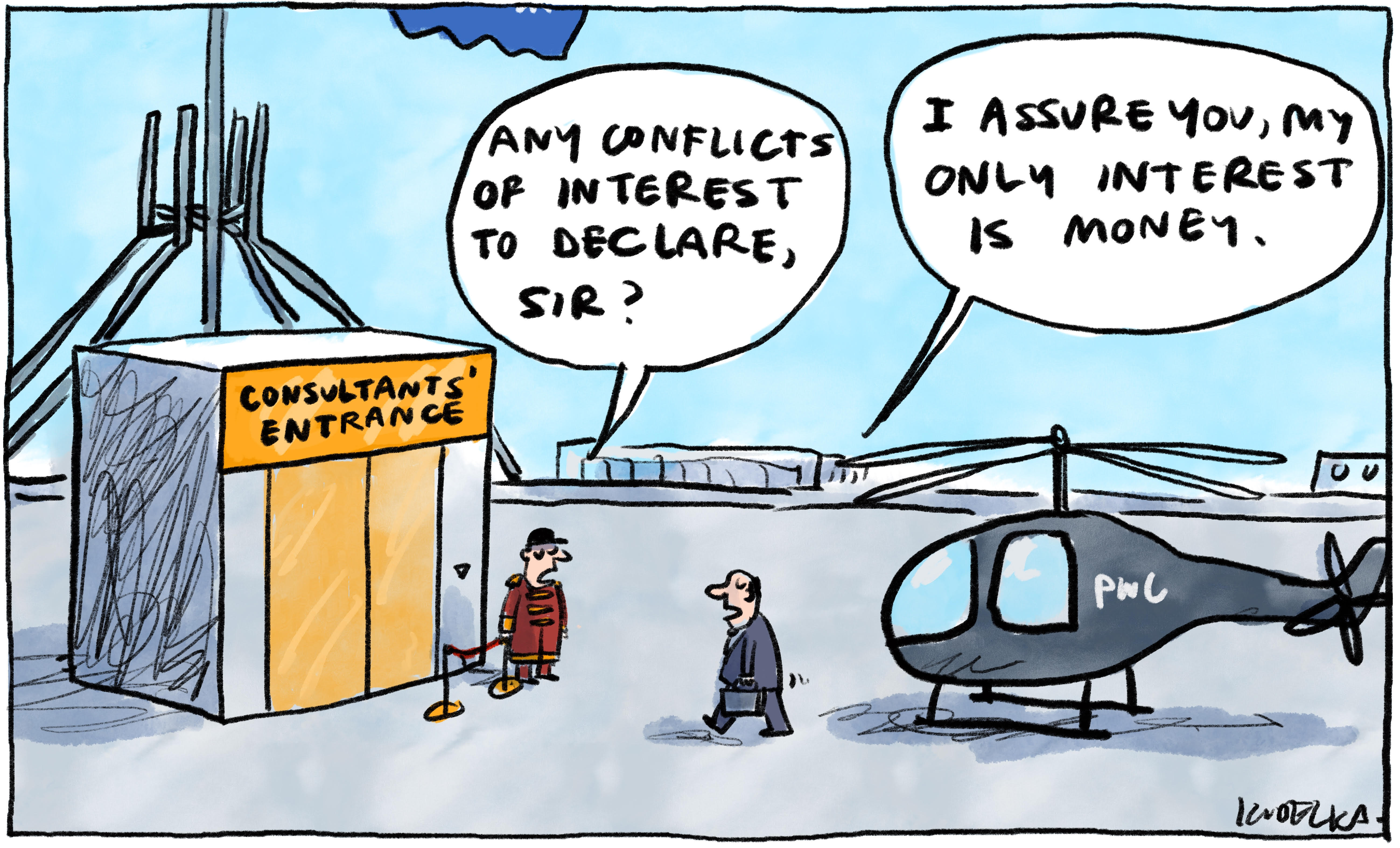 Jon Kudelka cartoon, May 27, 2023