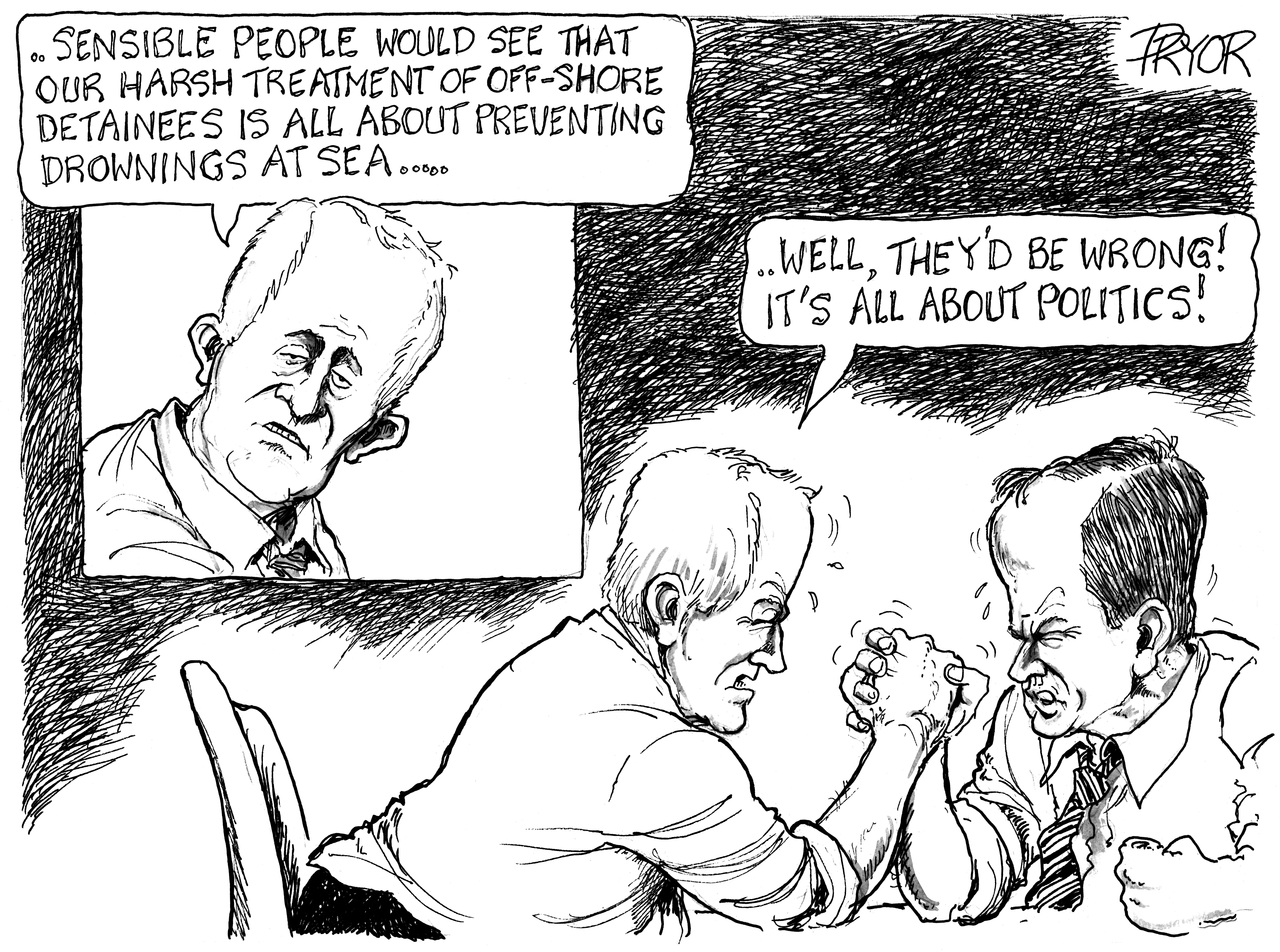 Geoff Pryor – Cartoon, May 7, 2016
