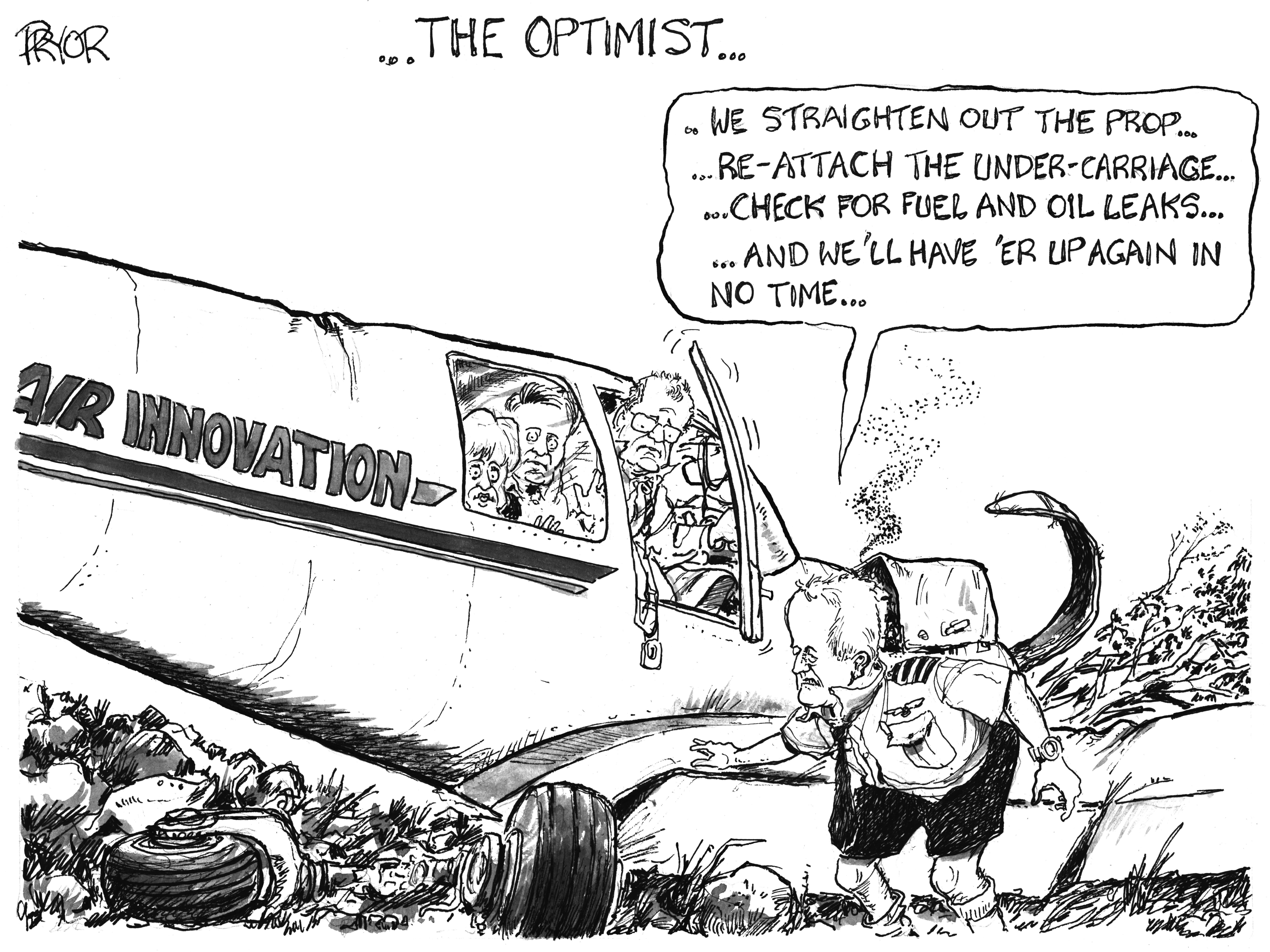 Geoff Pryor – Cartoon, July 16 2016