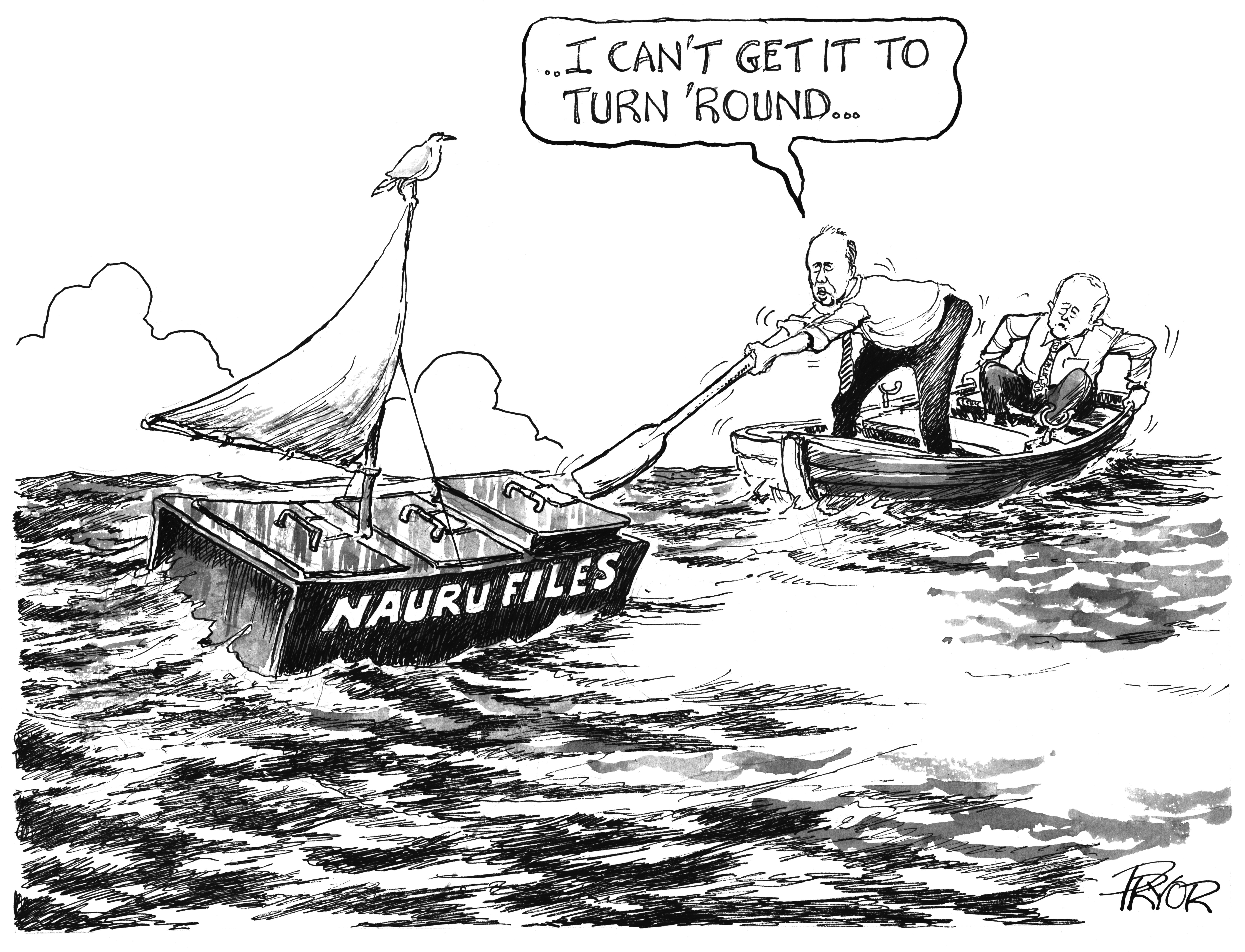 Geoff Pryor – Cartoon, August 20 2016