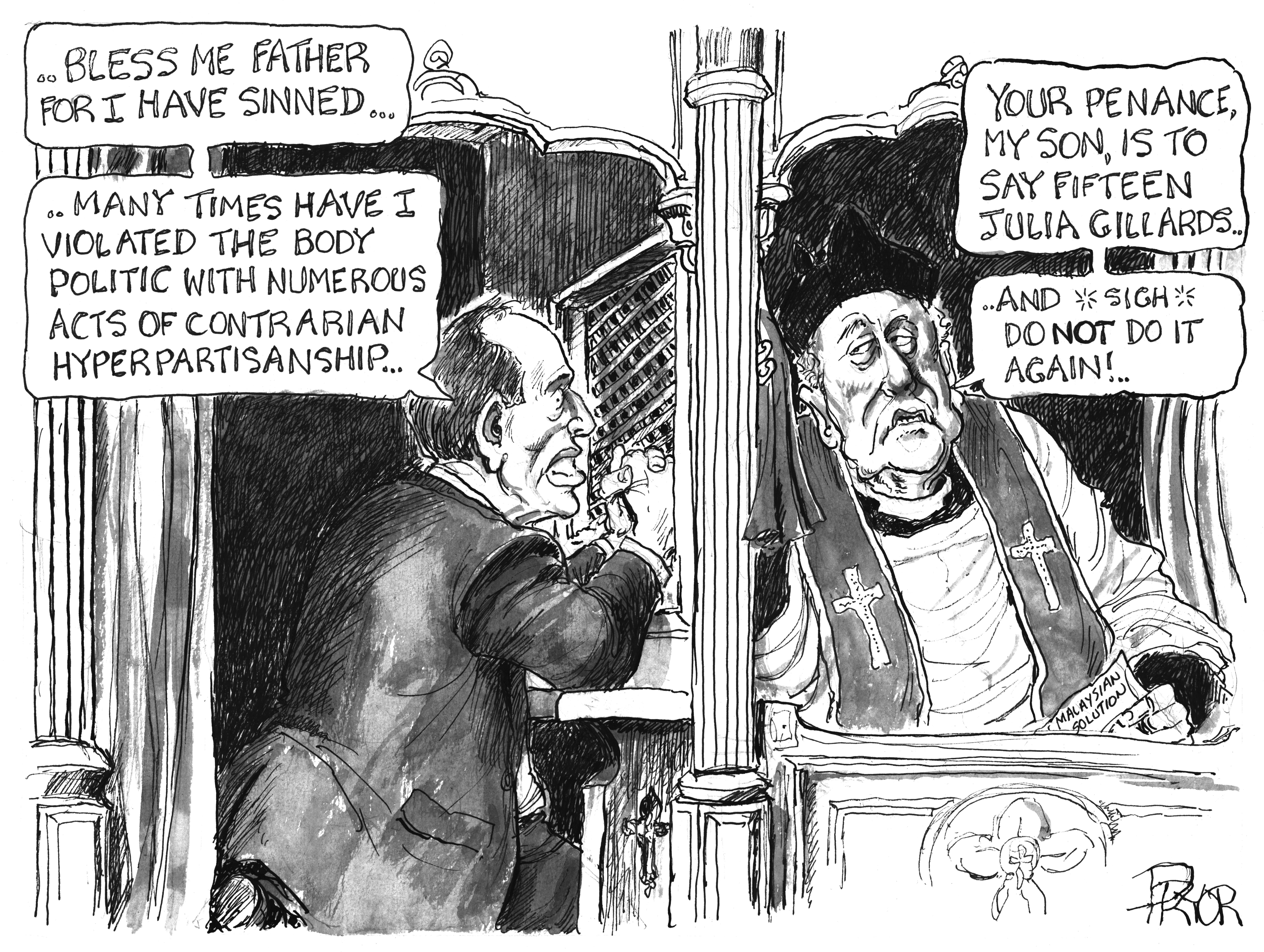 Geoff Pryor – Cartoon, August 27 2016