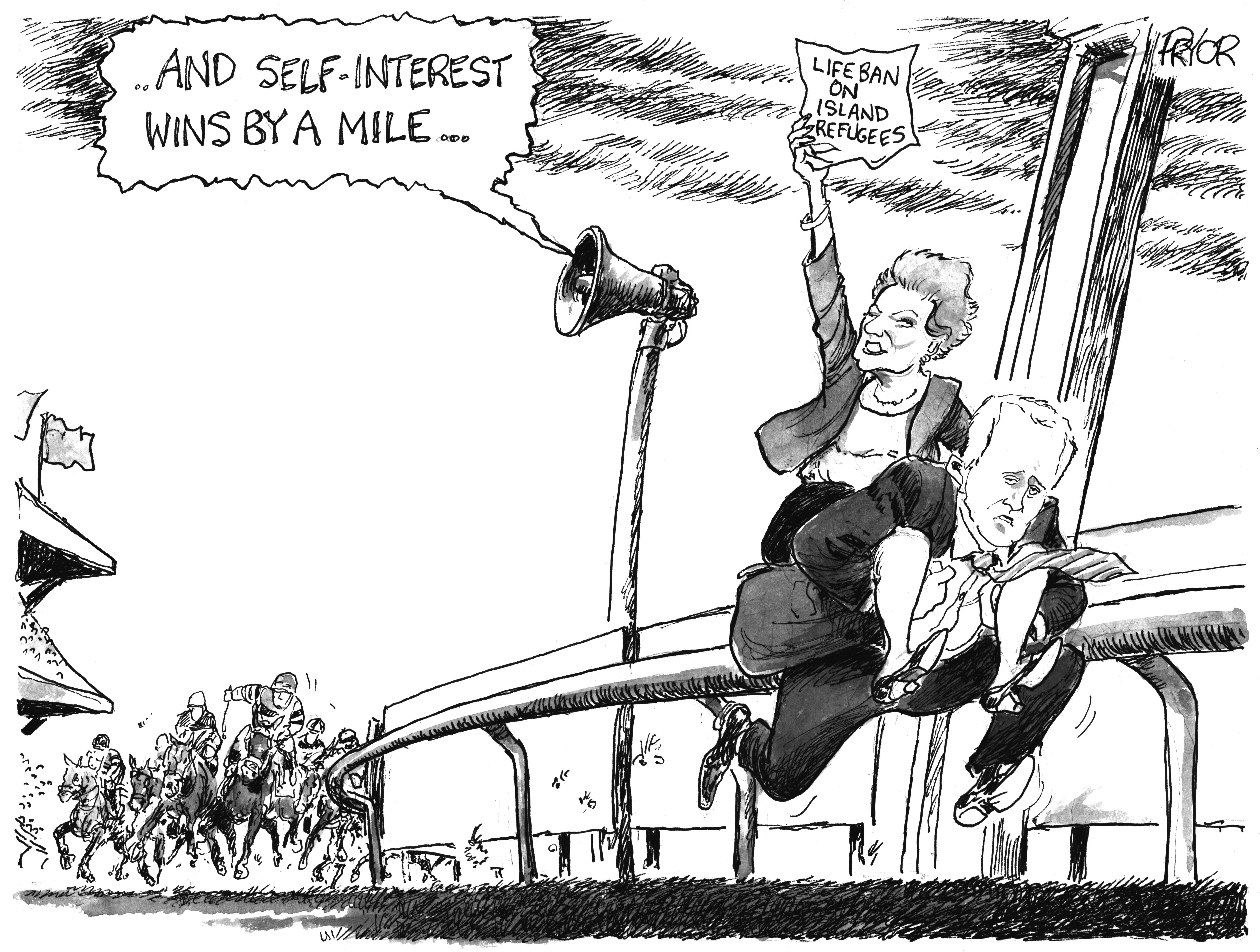 Geoff Pryor cartoon, November 5 2016