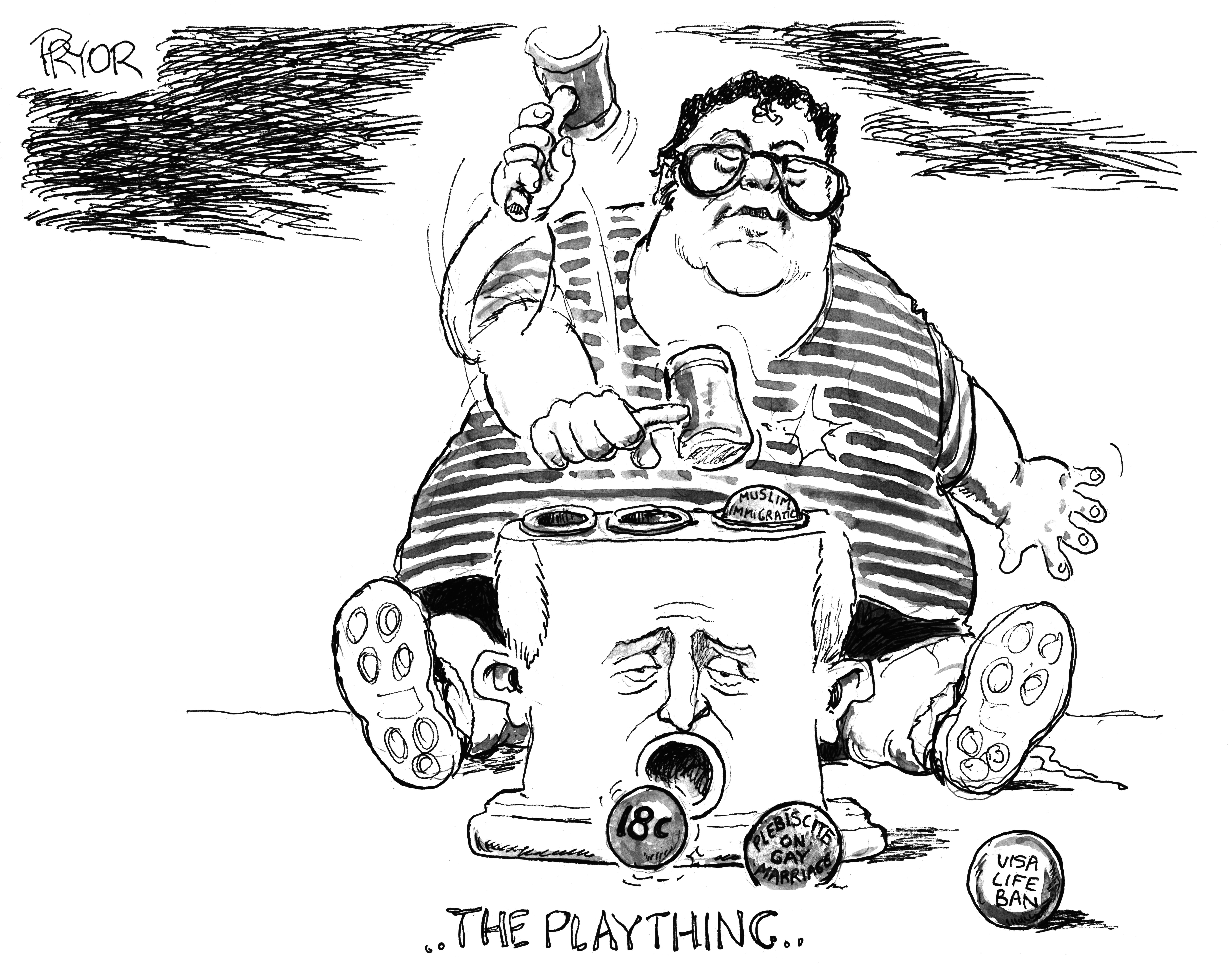 Geoff Pryor cartoon, November 19 2016