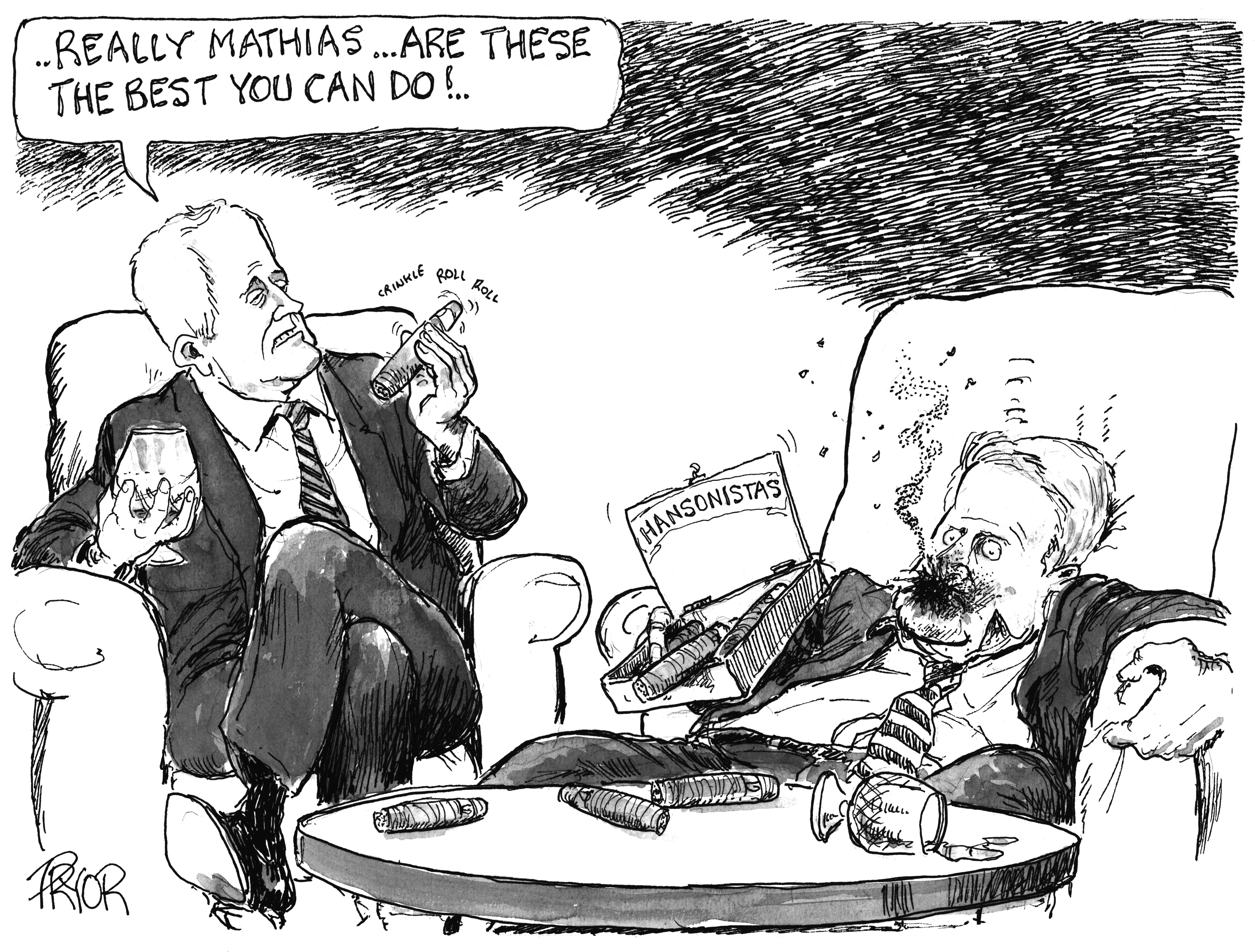 Geoff Pryor cartoon, March 18 2017