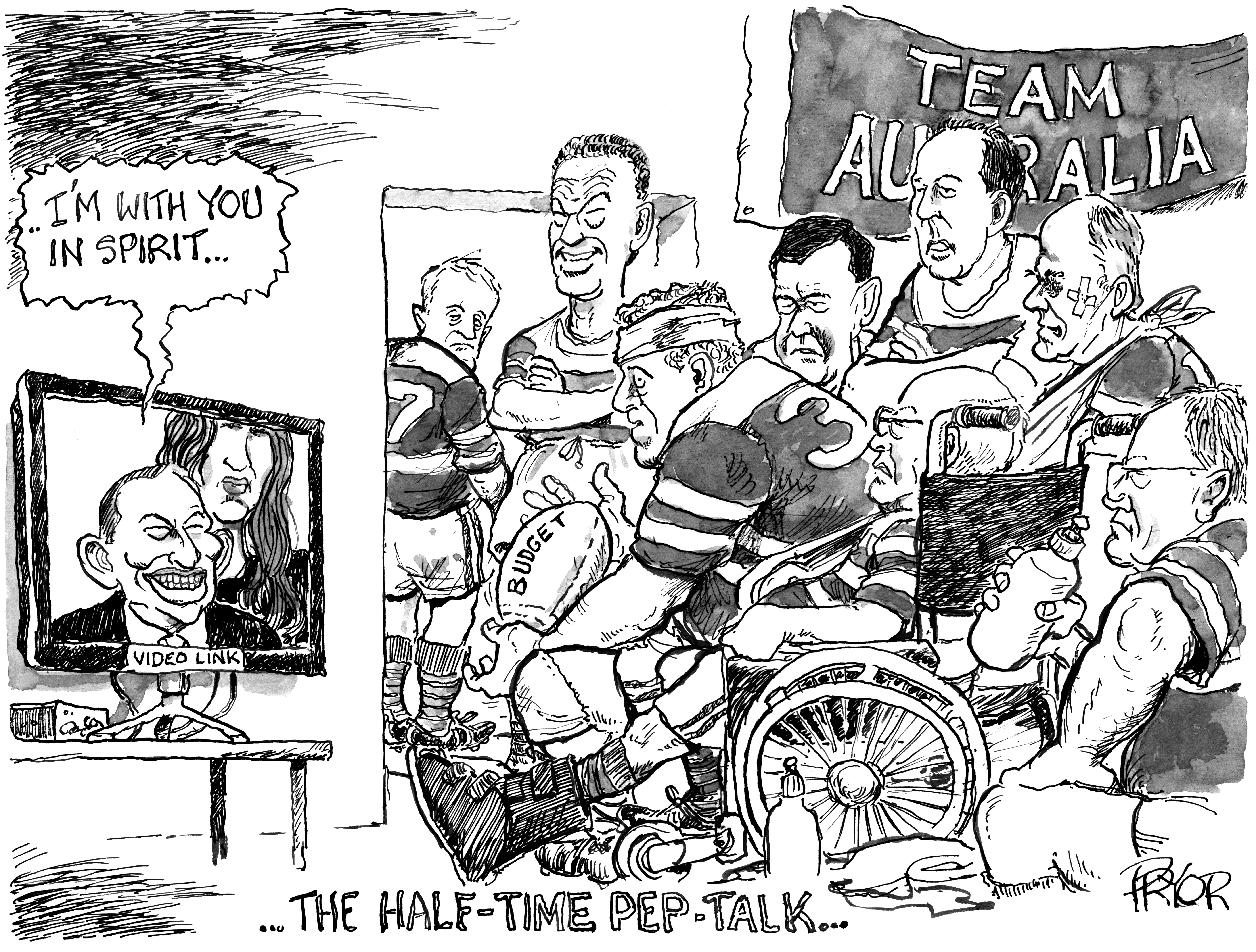 Geoff Pryor – Cartoon, August 16 2014