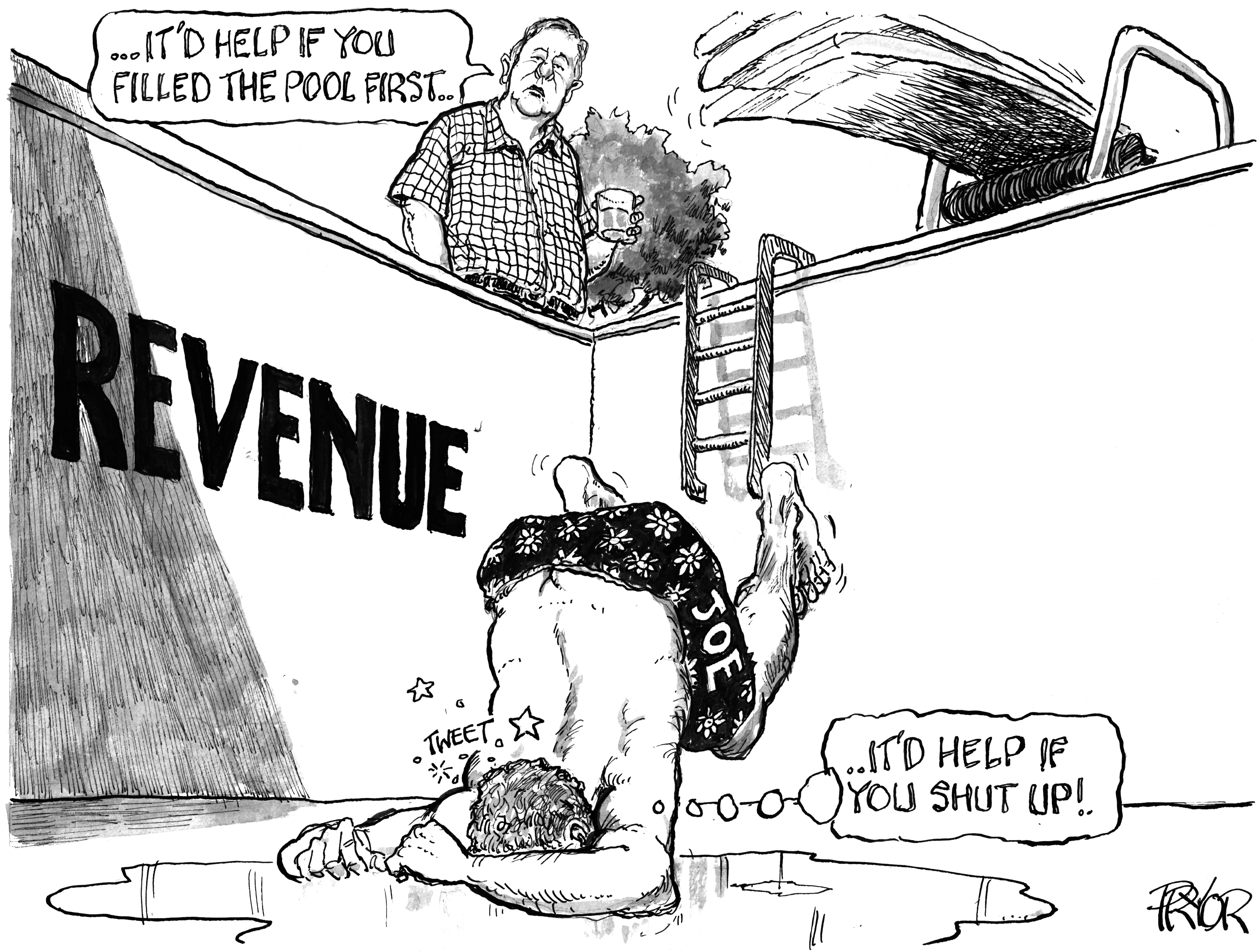 Geoff Pryor – Cartoon, April 18 2015
