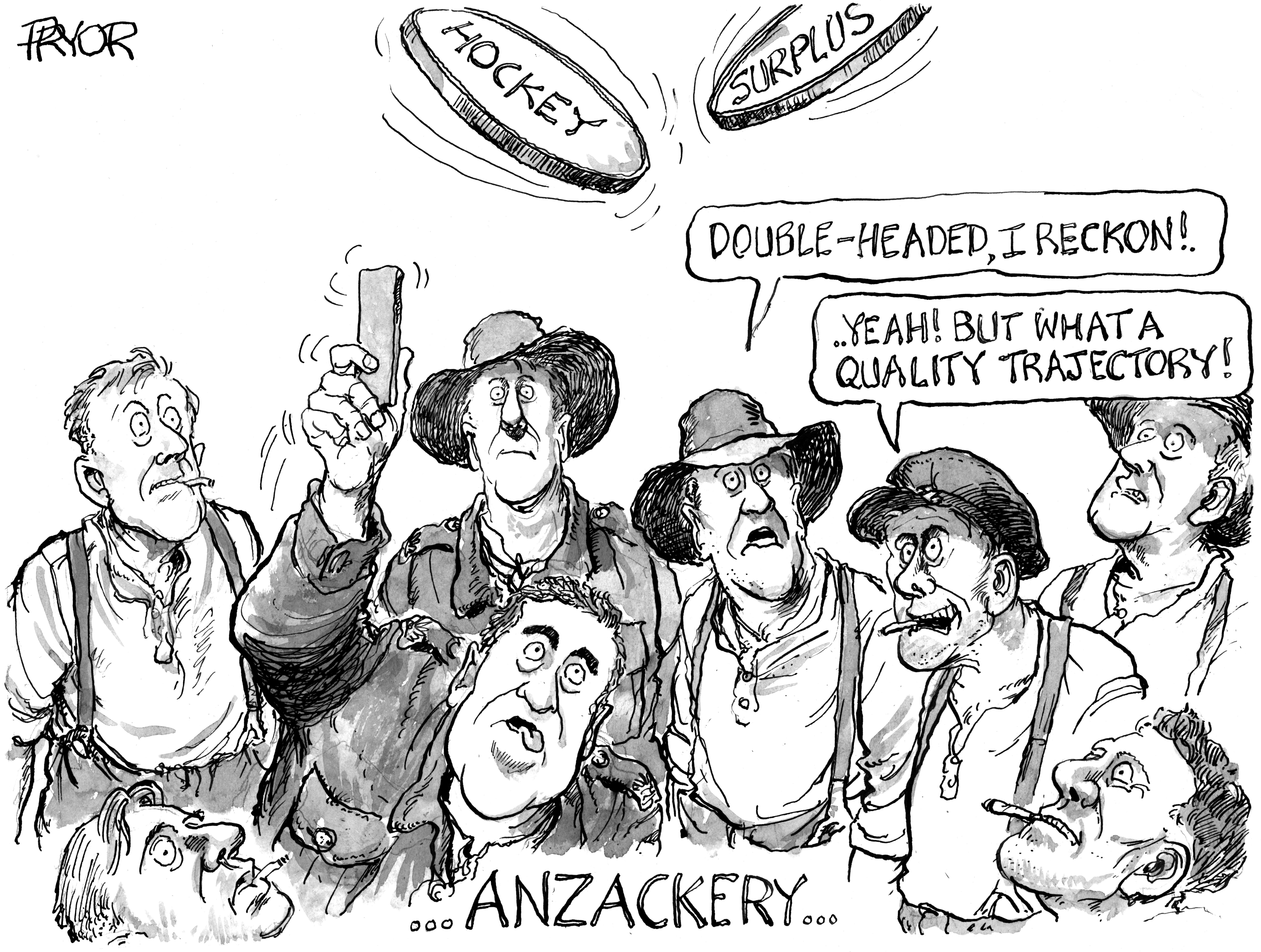 Geoff Pryor – Cartoon, April 25 2015