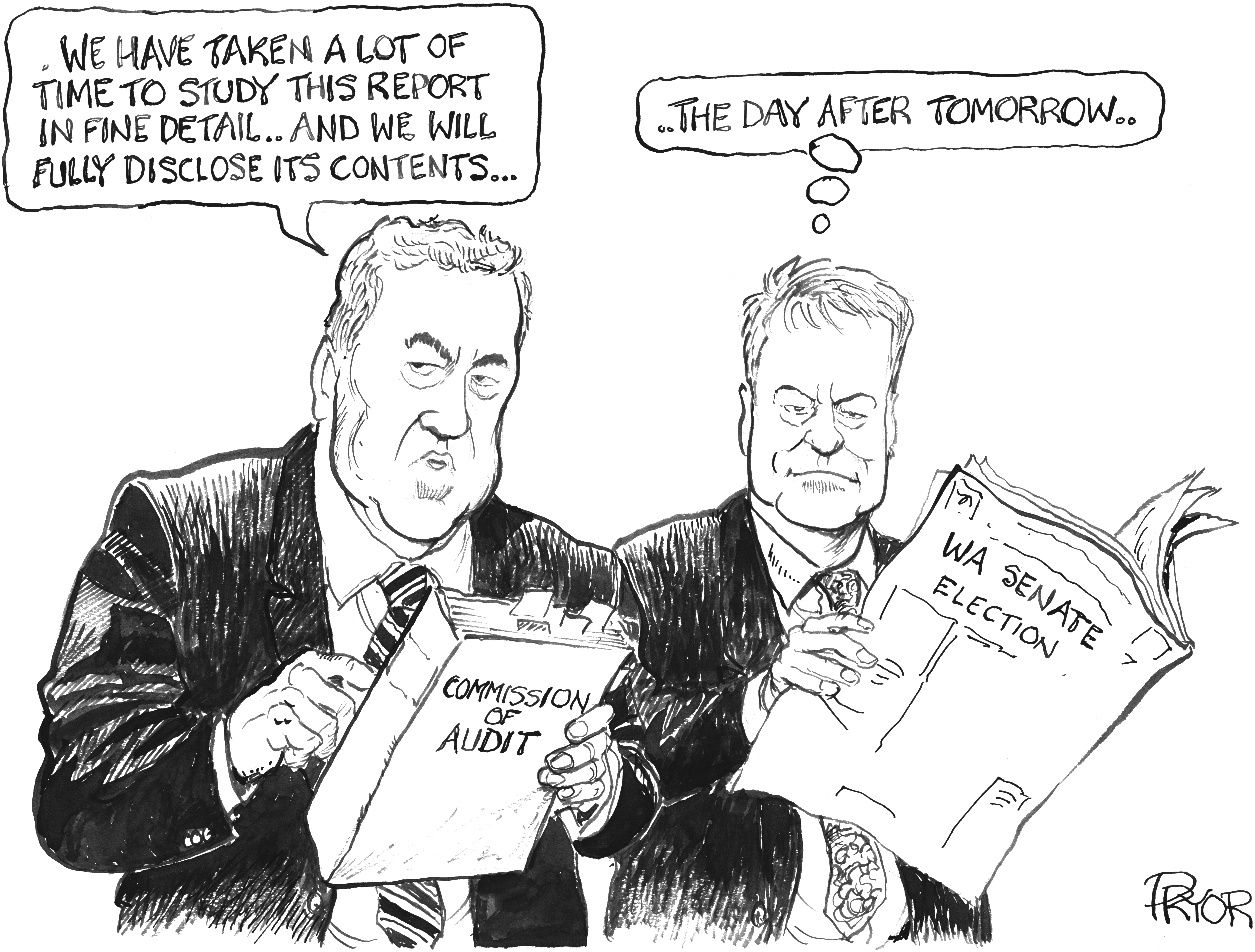 Geoff Pryor – Cartoon, April 5 2014