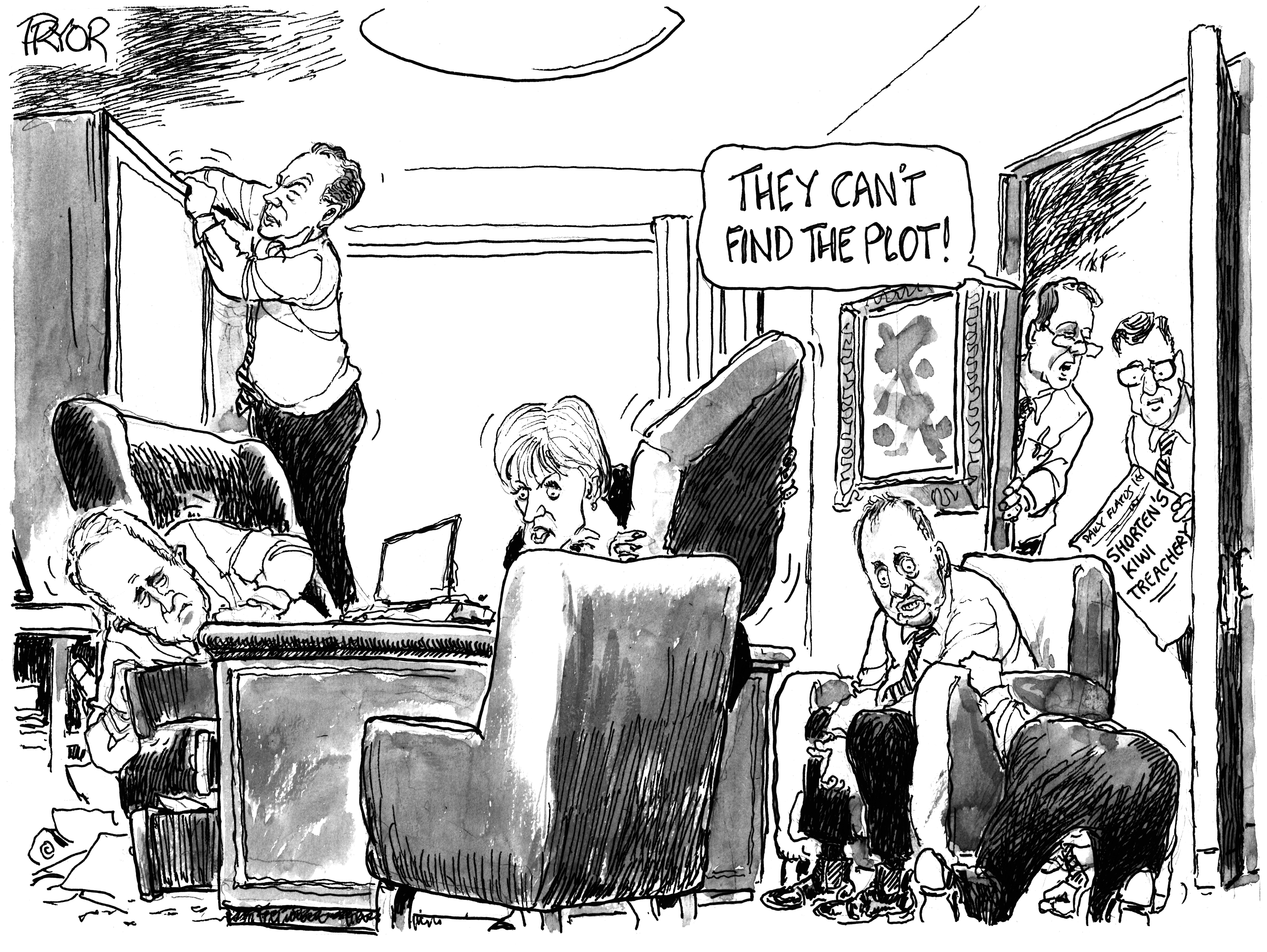 Geoff Pryor cartoon, August 19 2017