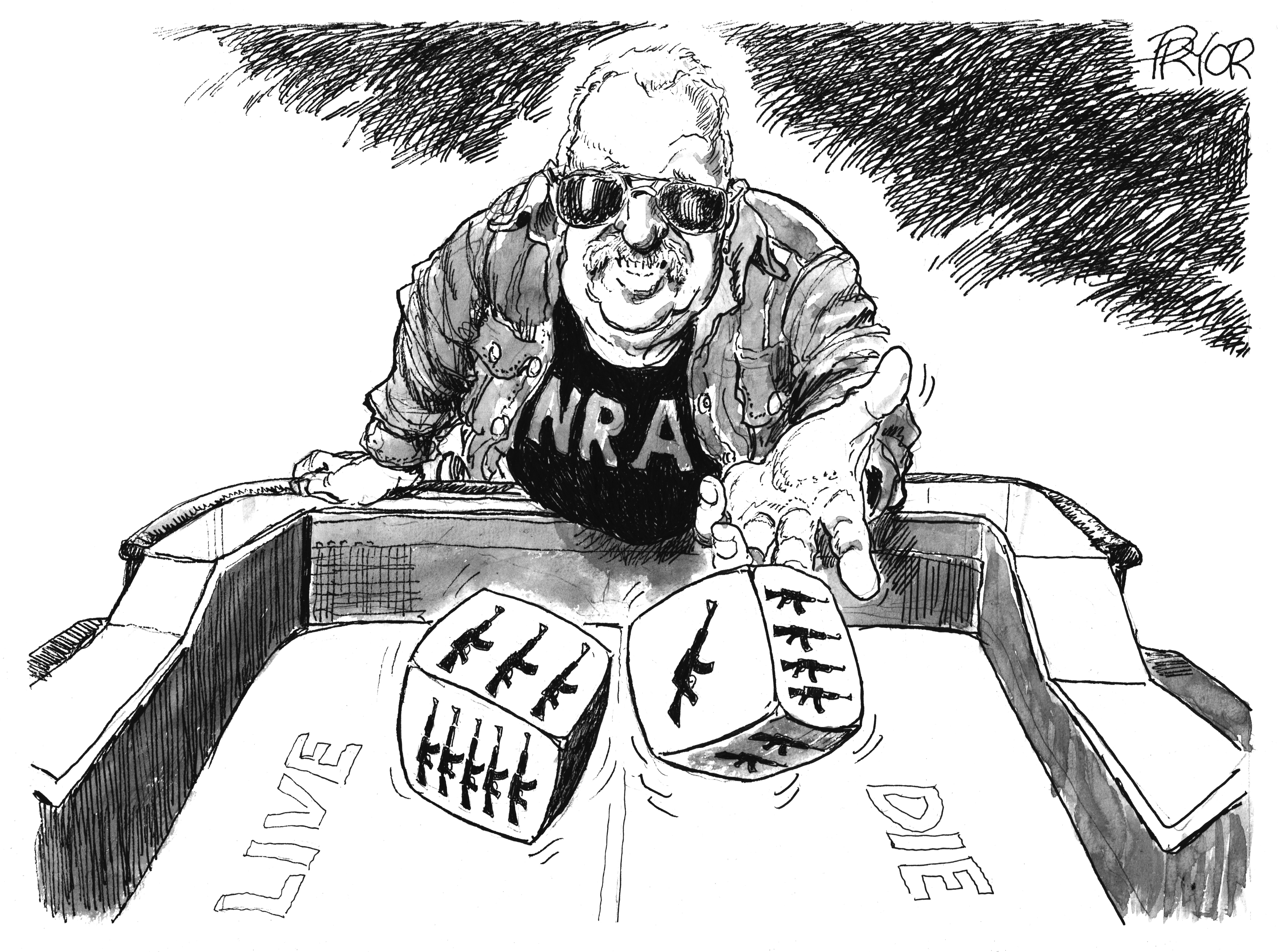 Geoff Pryor cartoon, October 7 2017