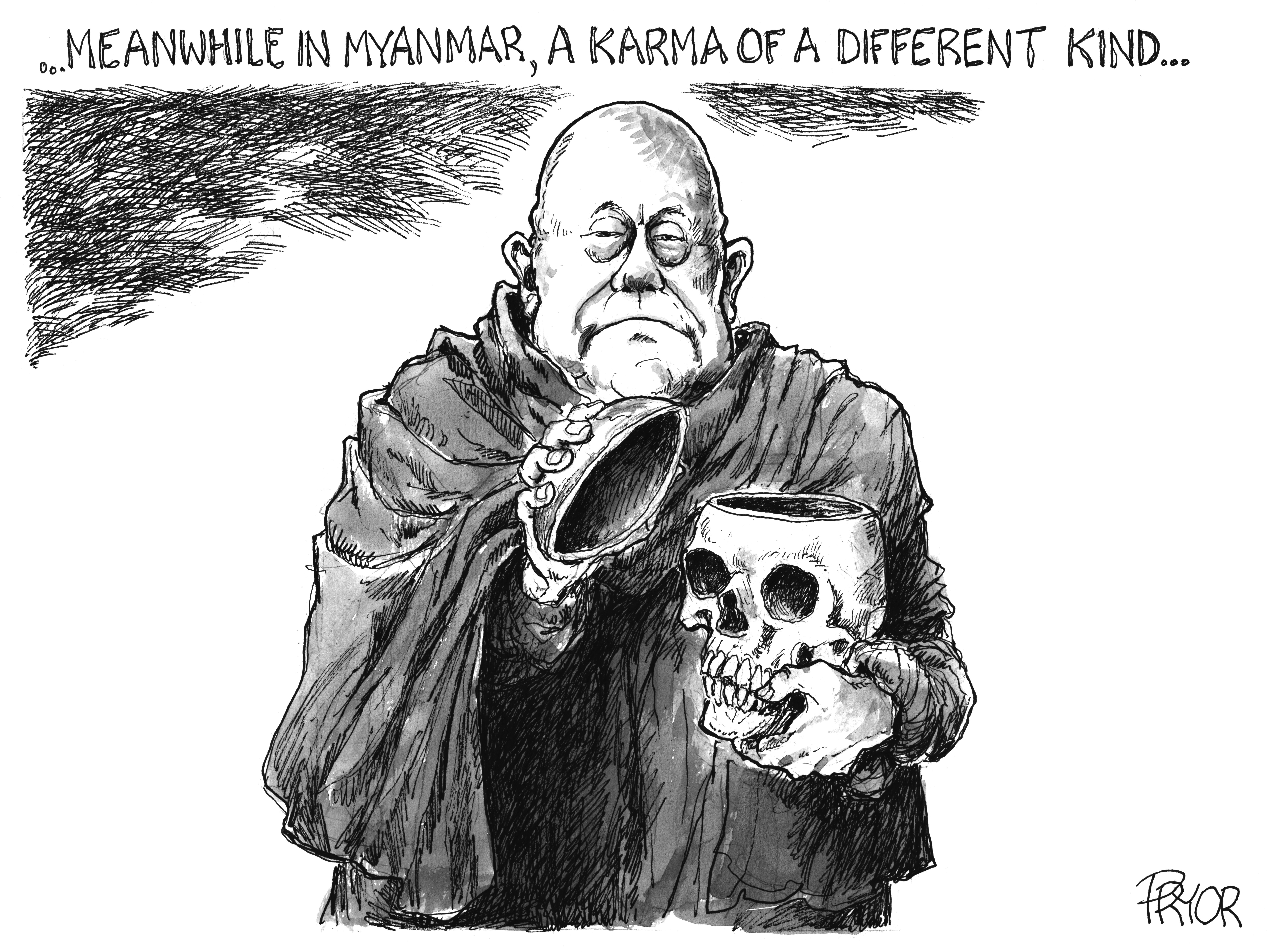 Geoff Pryor cartoon, October 14 2017