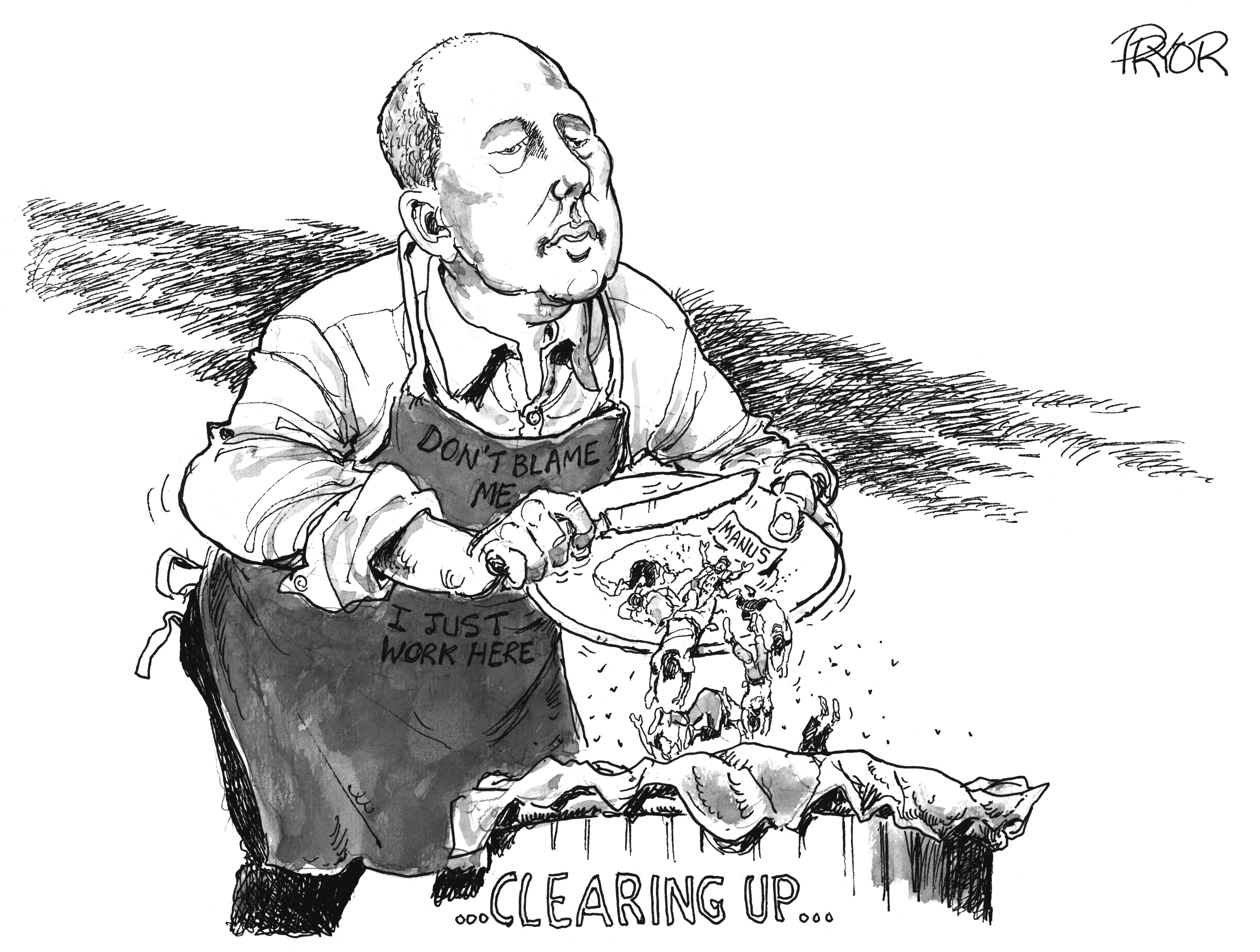 Geoff Pryor cartoon, November 4 2017