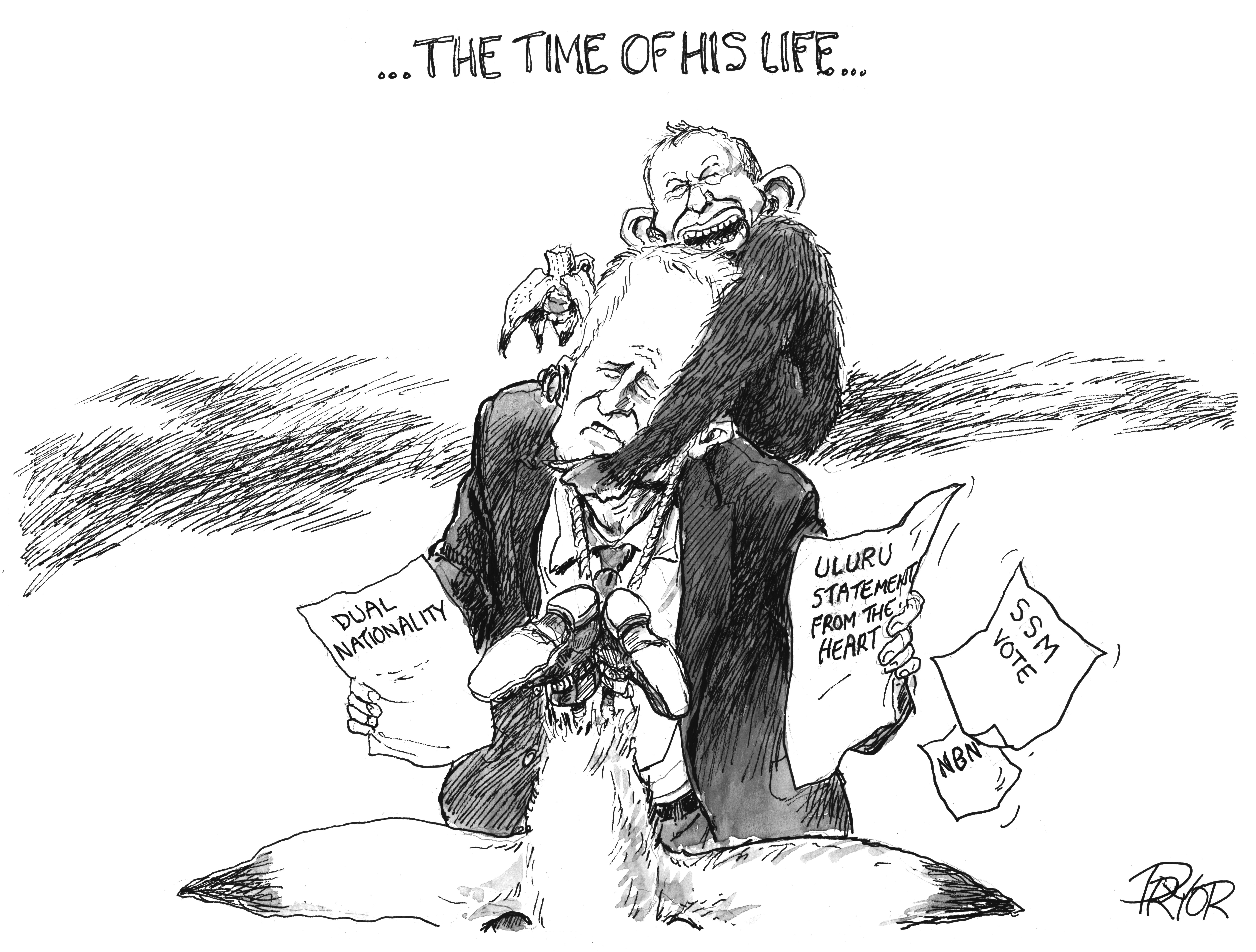 Geoff Pryor cartoon, November 11 – 17, 2017