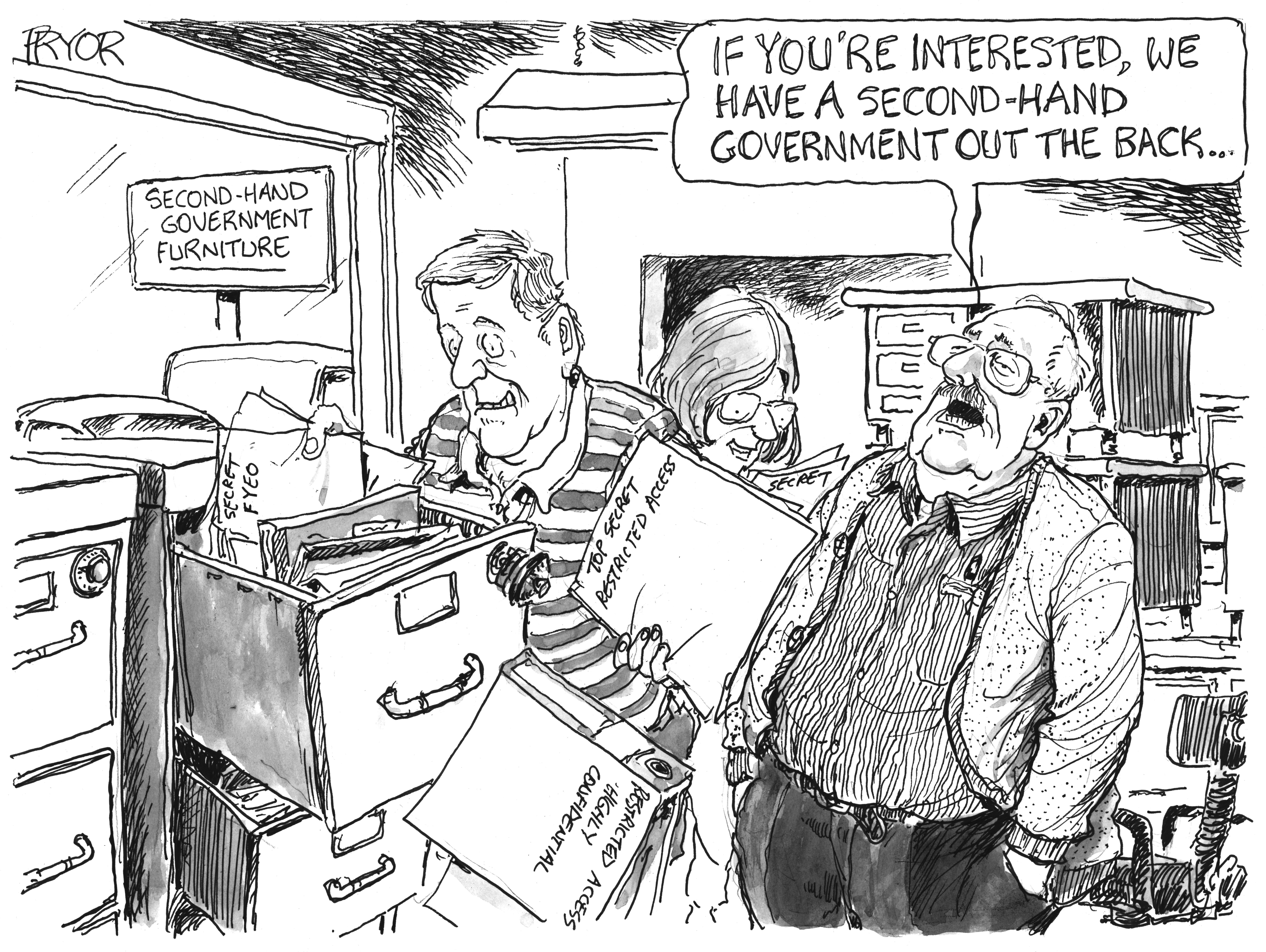 Geoff Pryor cartoon, February 3 2018