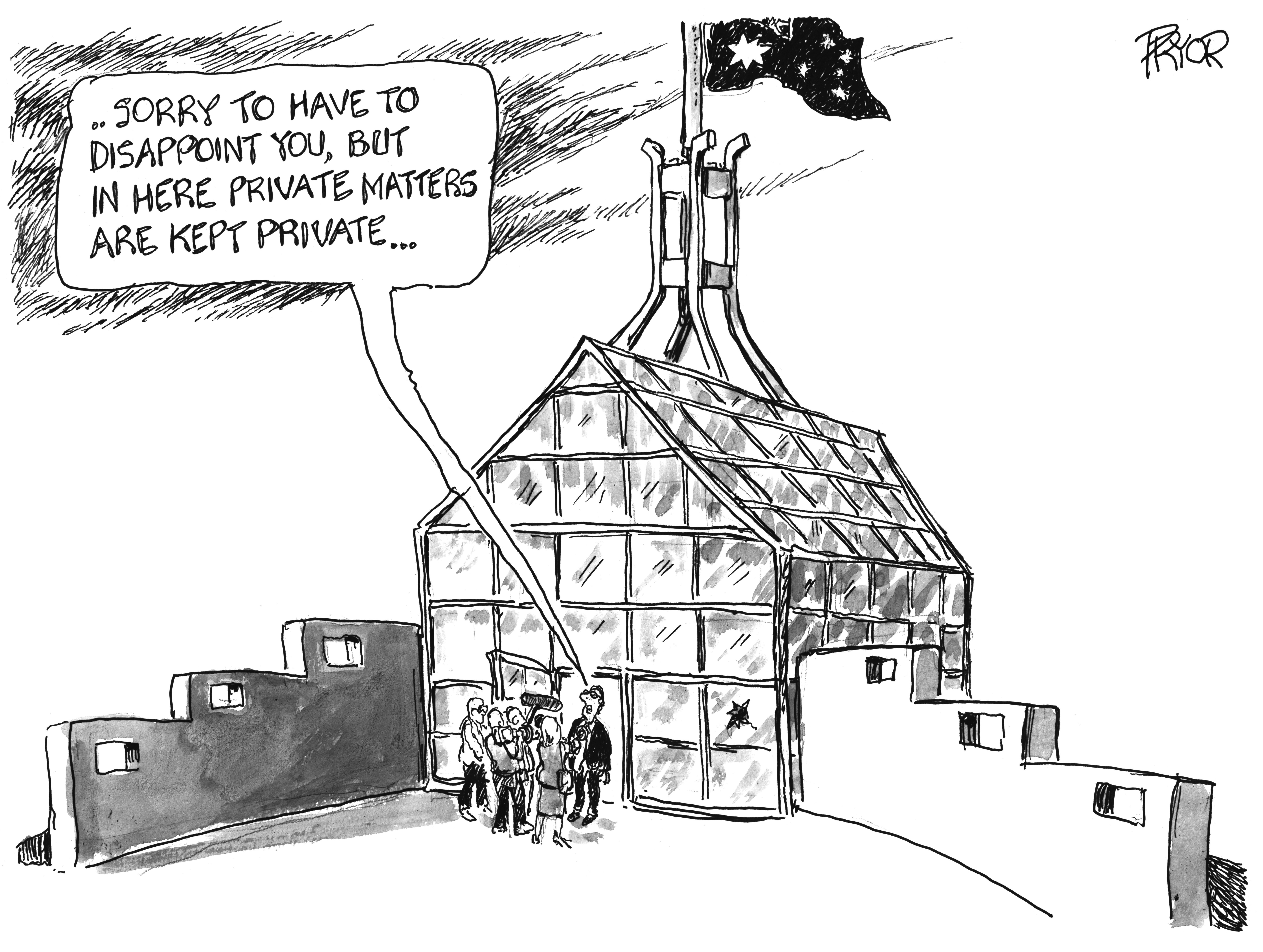 Geoff Pryor cartoon, February 10 2018