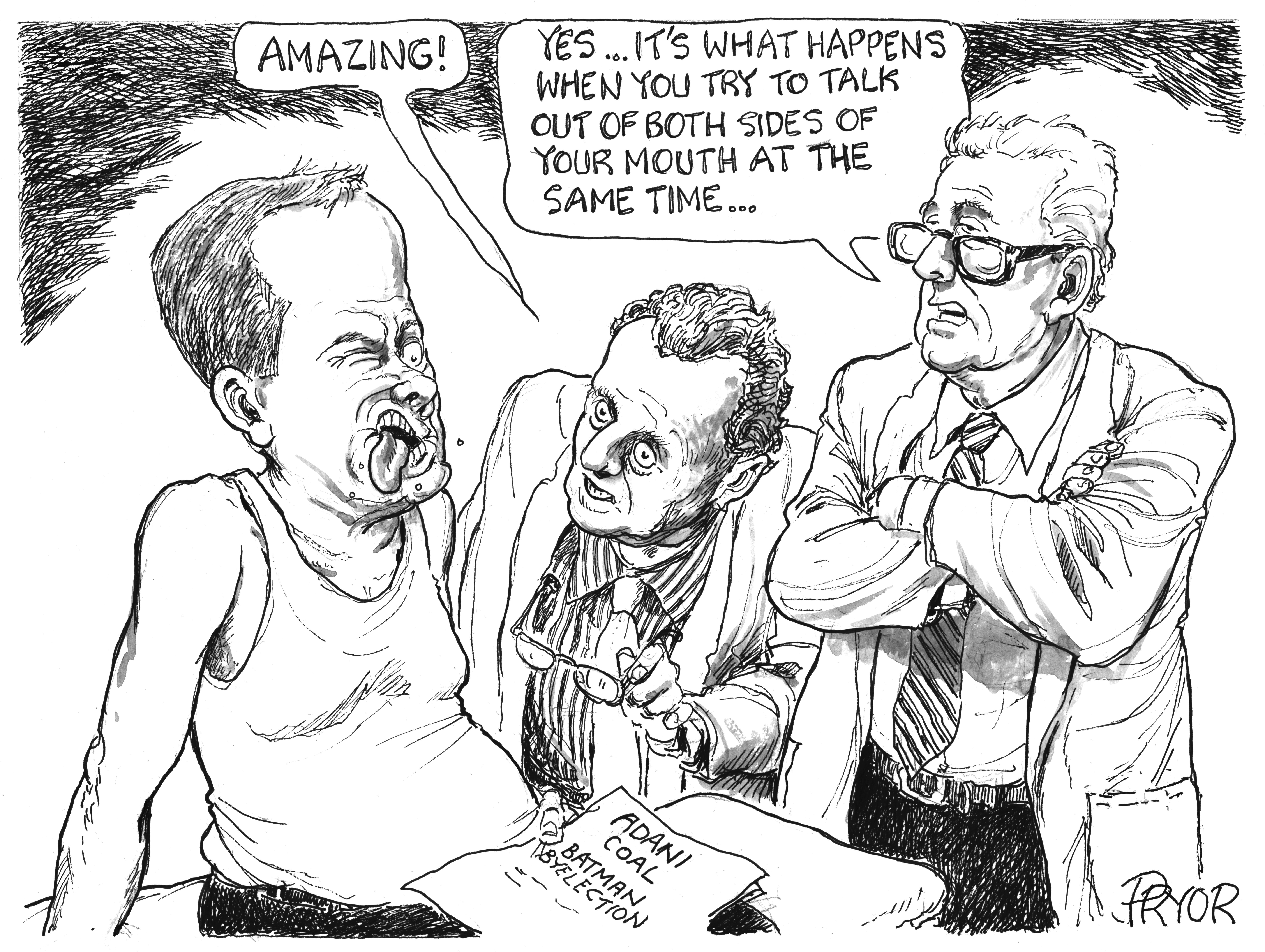 Geoff Pryor cartoon, March 3 2018