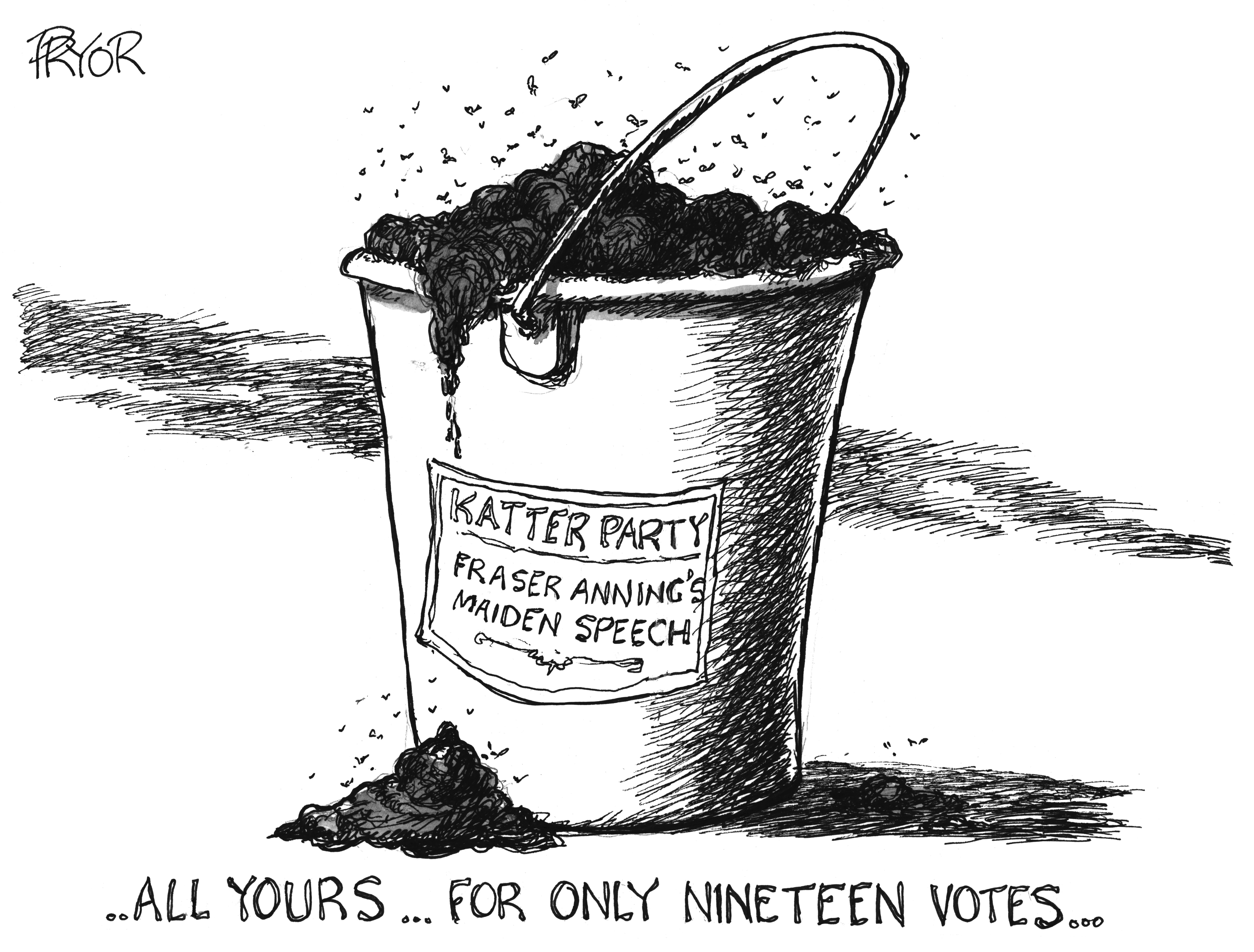 Geoff Pryor cartoon, August 18 2018