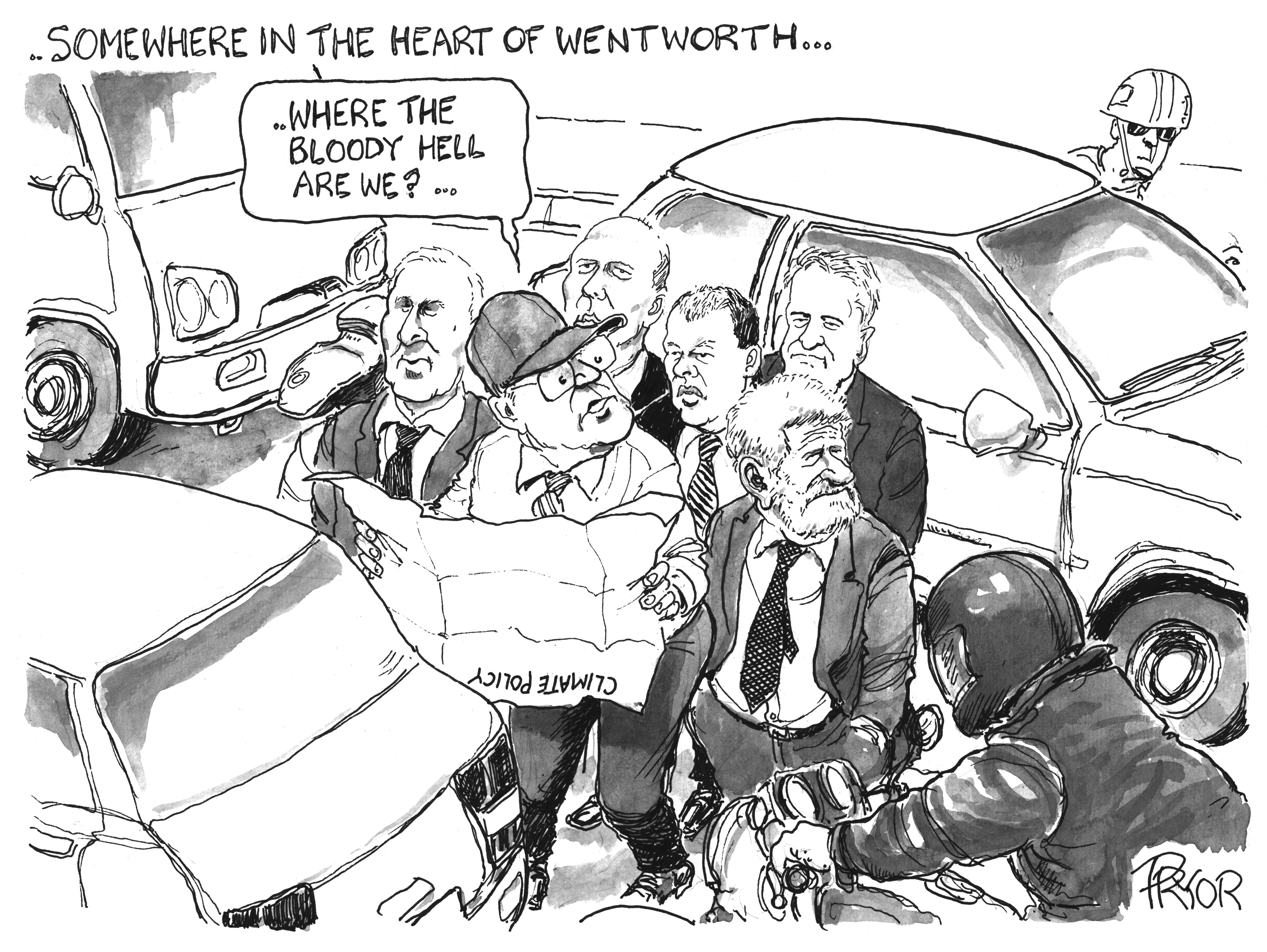 Geoff Pryor cartoon, October 13 2018