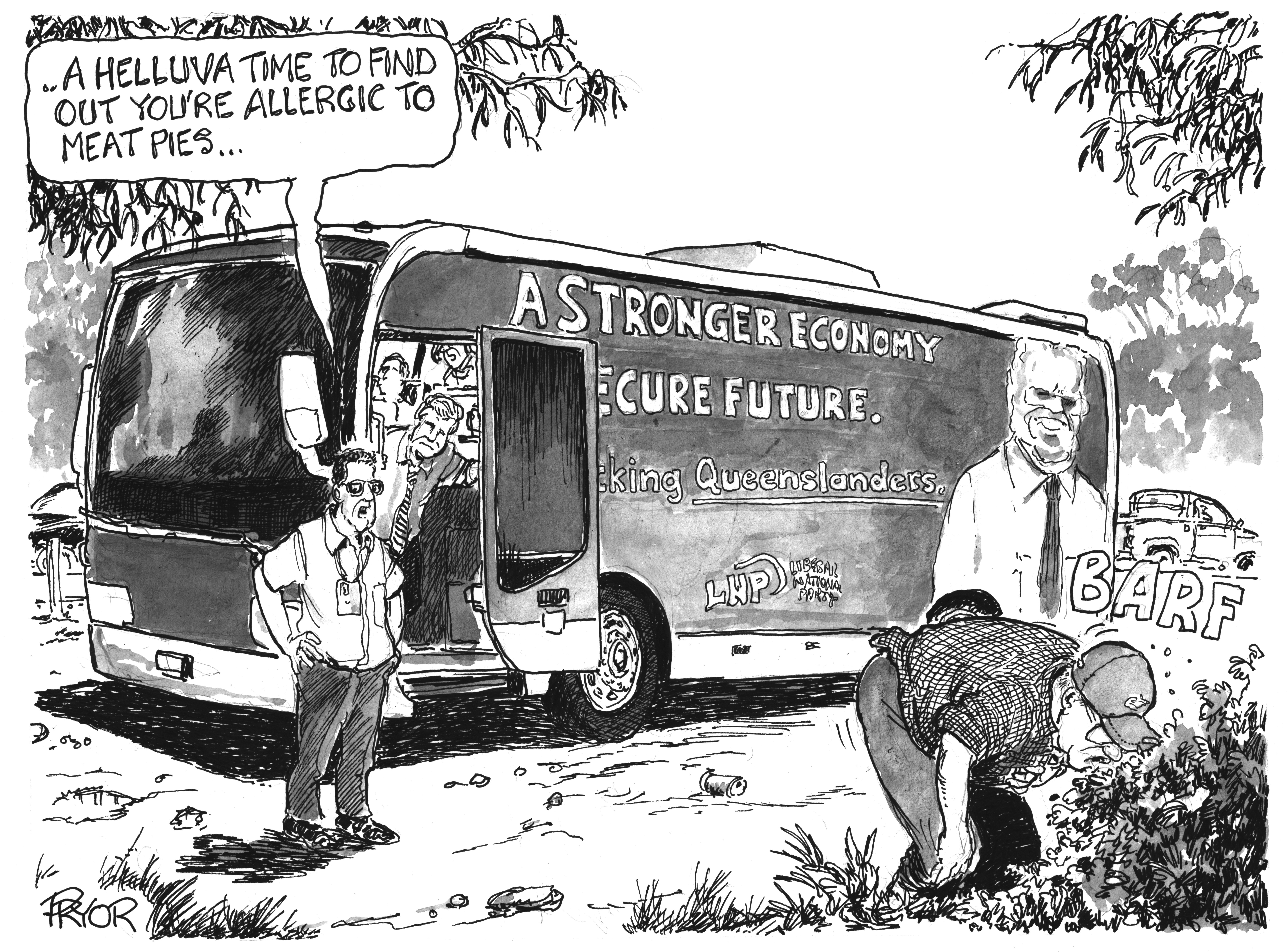 Geoff Pryor cartoon, November 10 2018